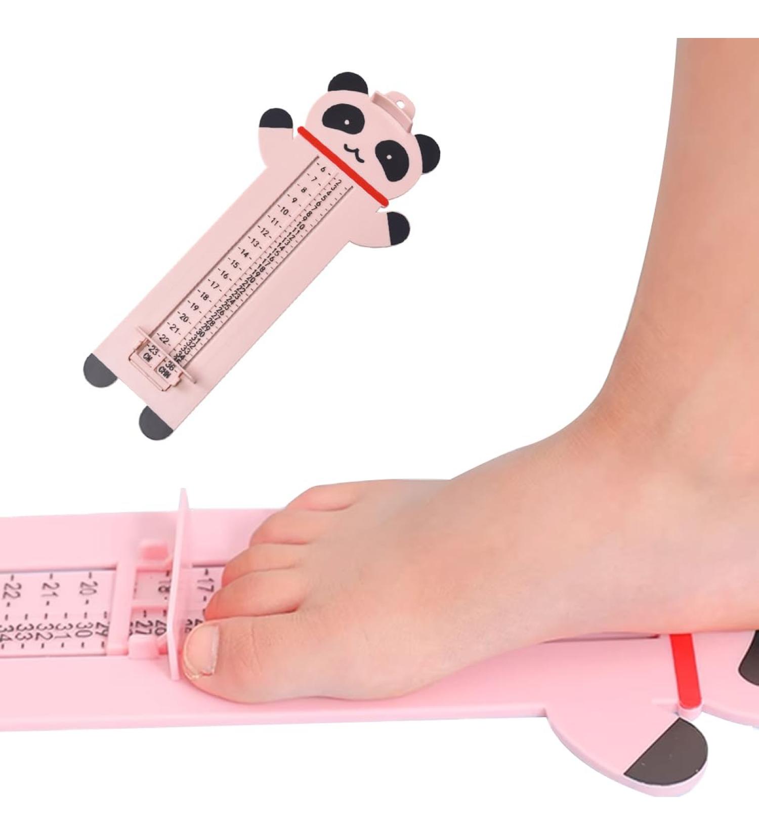 Buy CJZZ Children's Shoe Size Meter - Panda Foot Measuring Device for Kids Aged 0-16 Years (6-23cm) - Perfect Pink Footmesser for Accurate Sizing - Buy Online on GoSupps.com