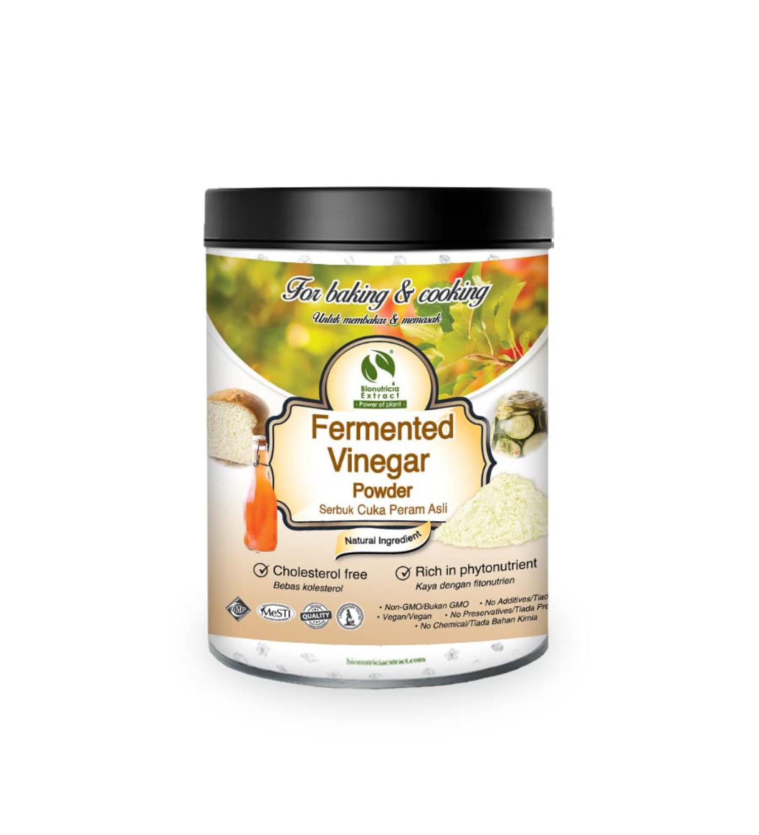 9x Fermented Vinegar Powder (200g / Can) - Buy Online on GoSupps.com