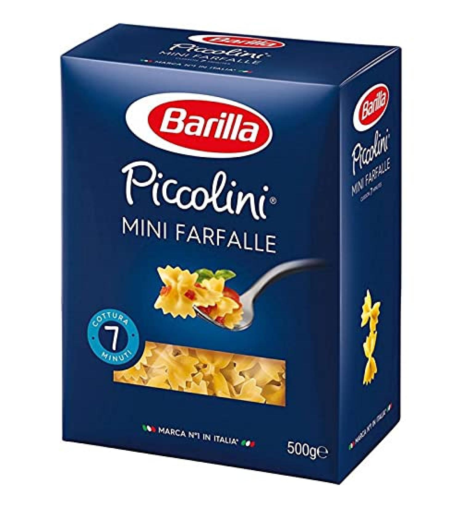 Barilla Pasta Mini Farfalle Barilla Piccolini 500G (set of 6)
