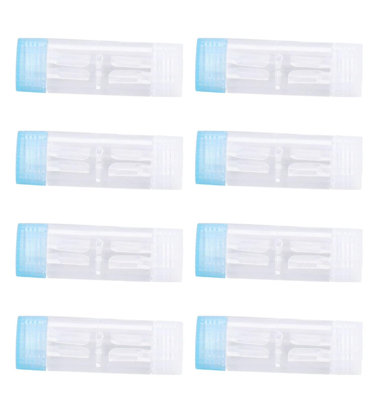 Portable Contact Lens Case - 12pcs Easy to Clean Wear-Resistant for Travel & Daily Use | International Shipping - Buy Online on GoSupps.com