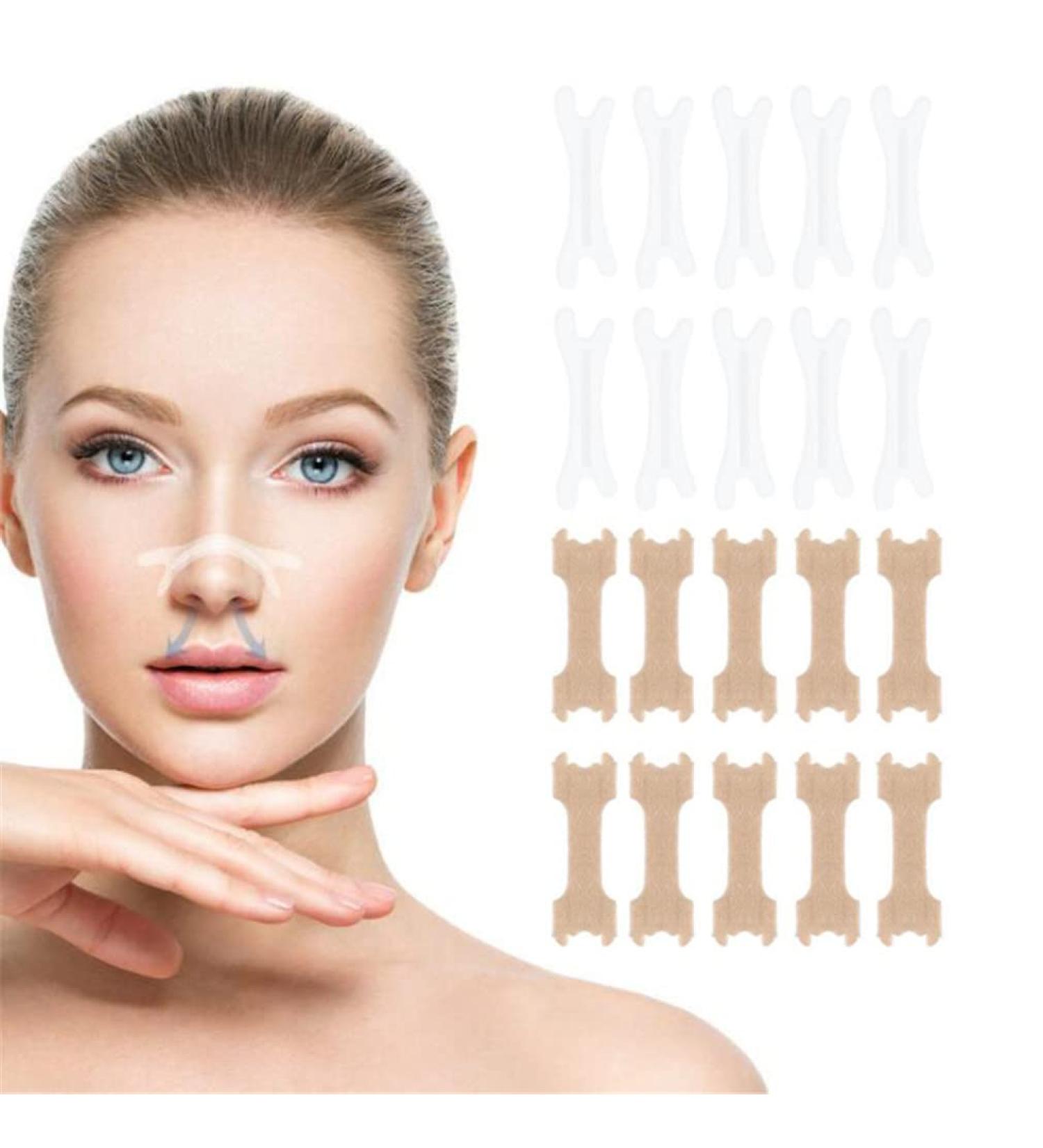 Hypoallergenic 20Pcs Nasal Strips for Snoring & Congestion Relief - Skin+Transparent - Buy Online on GoSupps.com