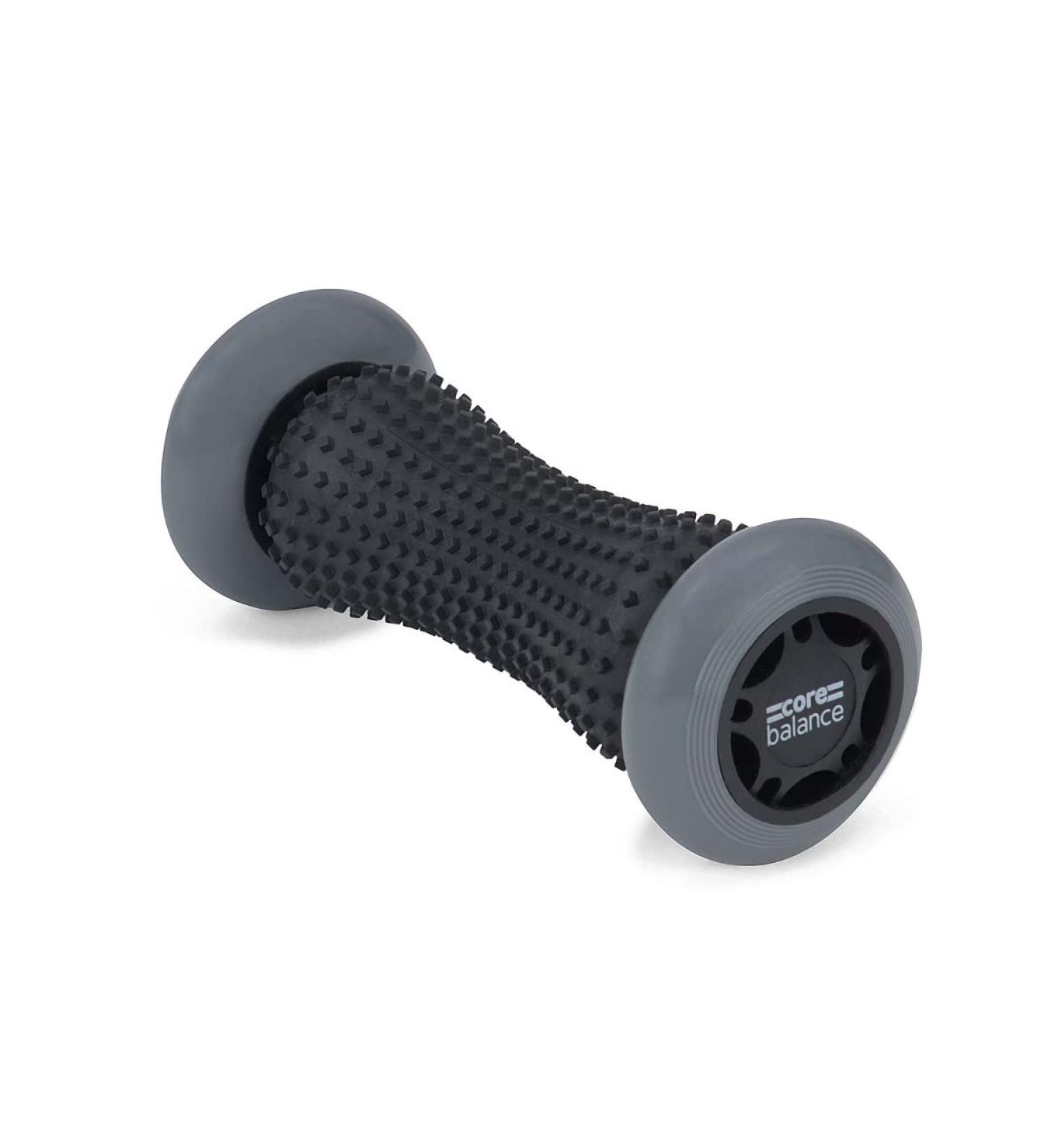 Core Balance Foot Massage Roller for Reflexology & Plantar Fasciitis - Black | International Shipping Available - Buy Online on GoSupps.com
