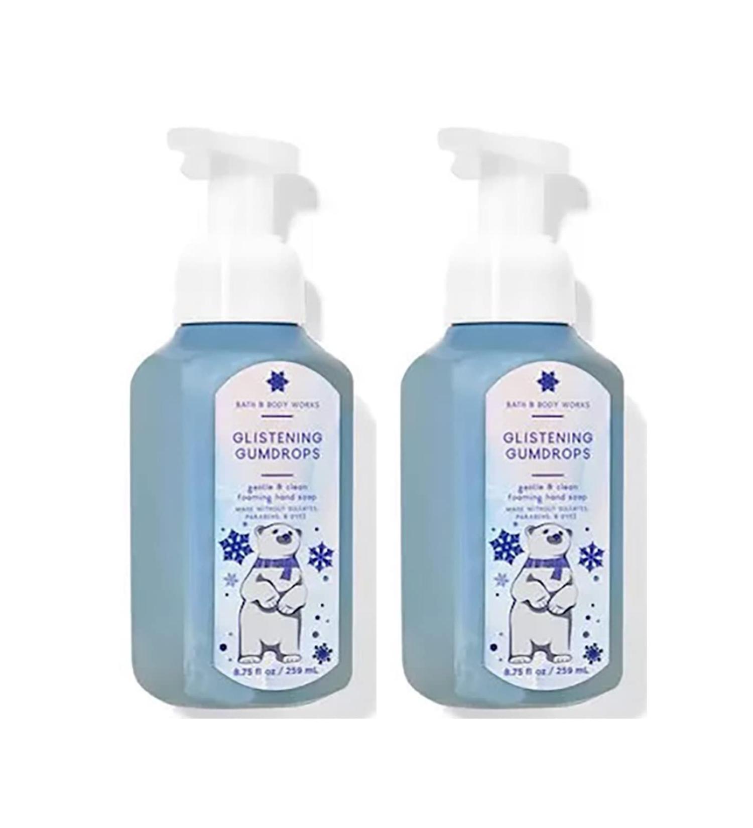 Bath and Body Works Gentle Foaming Hand Soap 8.75 Ounce 2-Pack (Glistening Gumdrops)