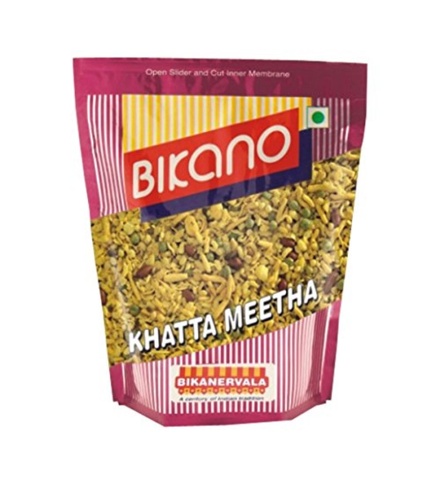 BIKANO Bikano Khatta Meetha Lot of 10 sachets of 200 g