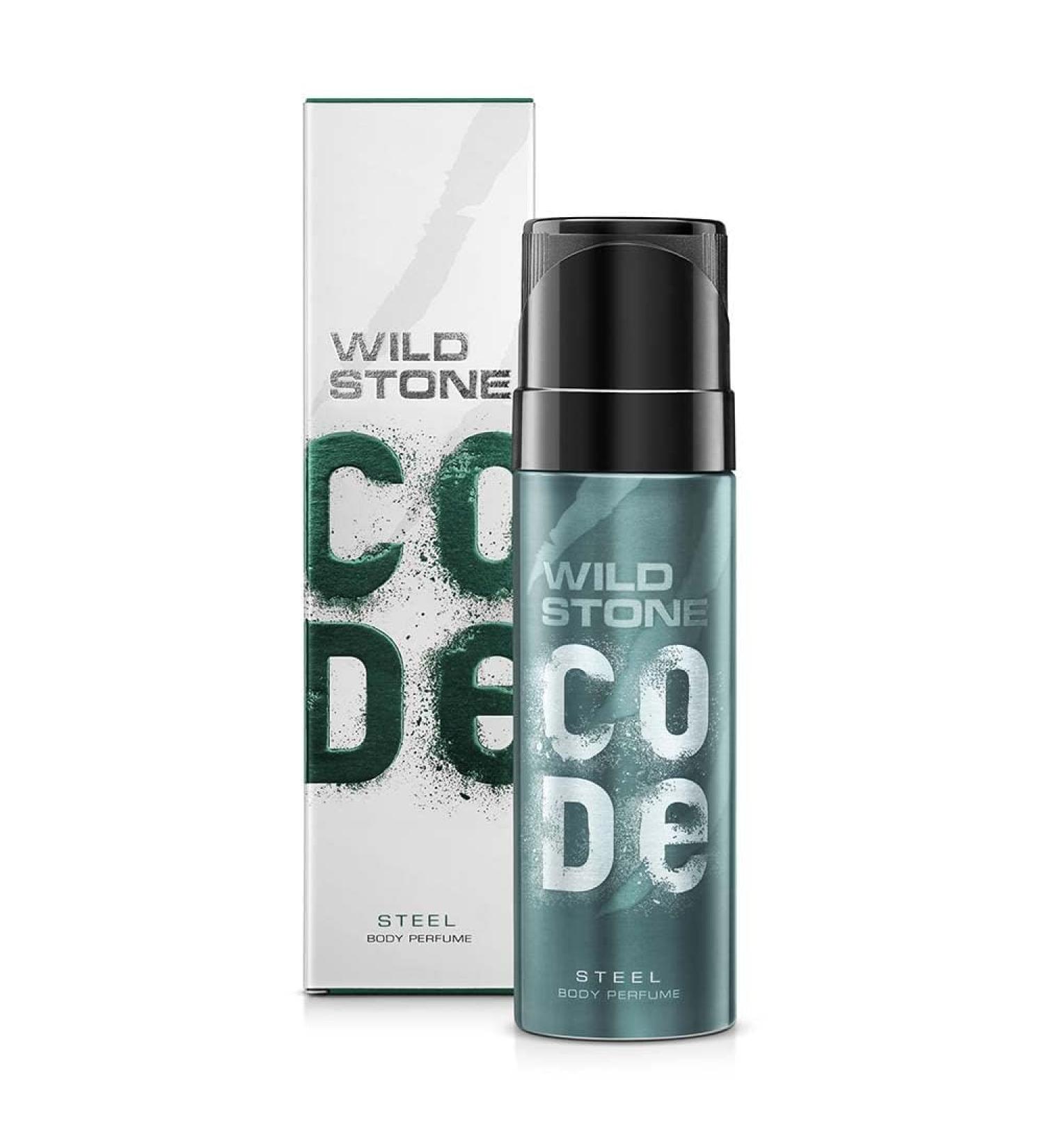 CODE Steel Long Lasting No Gas Body Perfume for Men 150ml - Buy Online on GoSupps.com