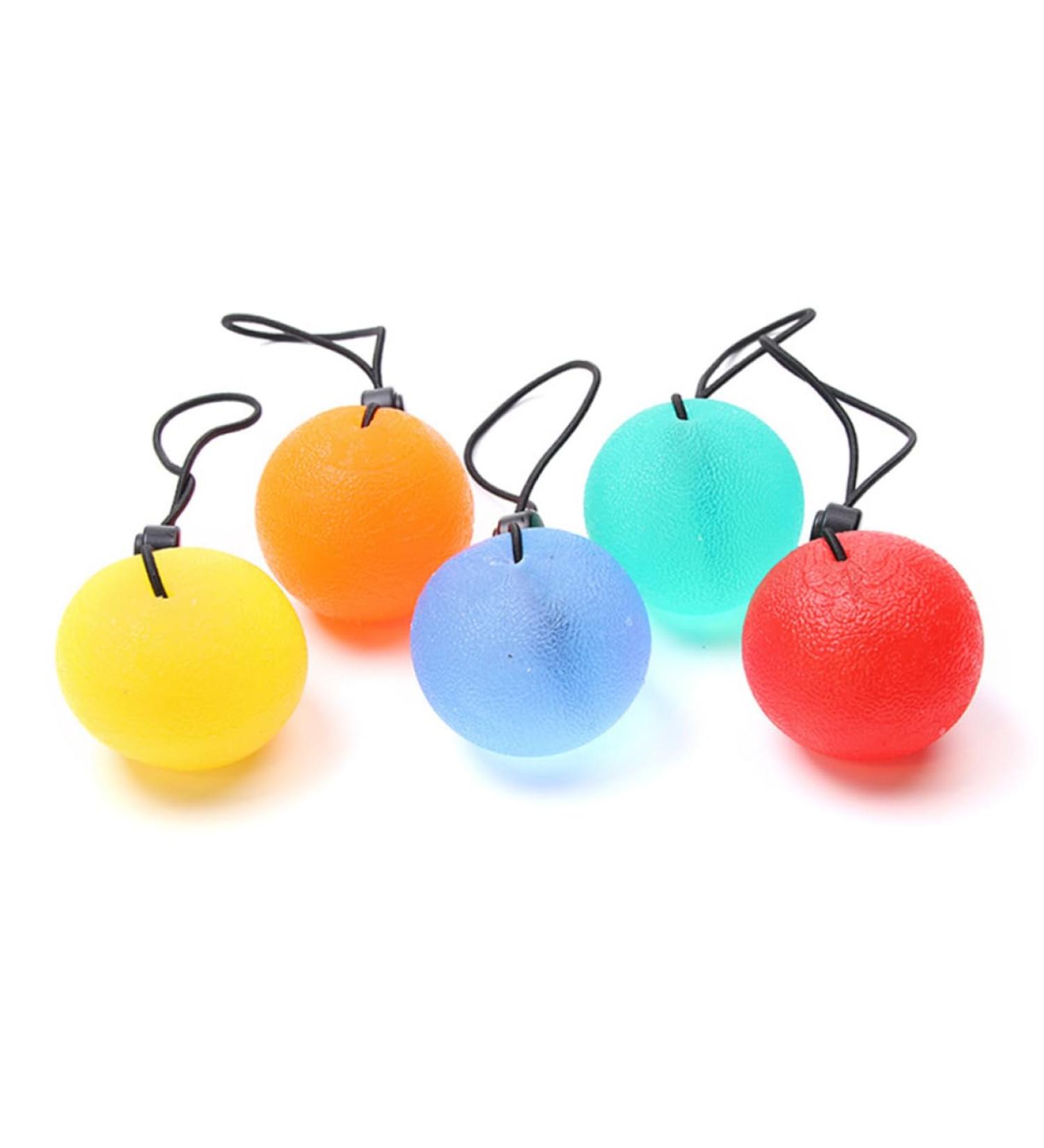Homsfou 5-St Fitness Equipment - Fingerboard Ball & Power Balls for Strength Training | Grip & Squeeze Exercises - Buy Online on GoSupps.com