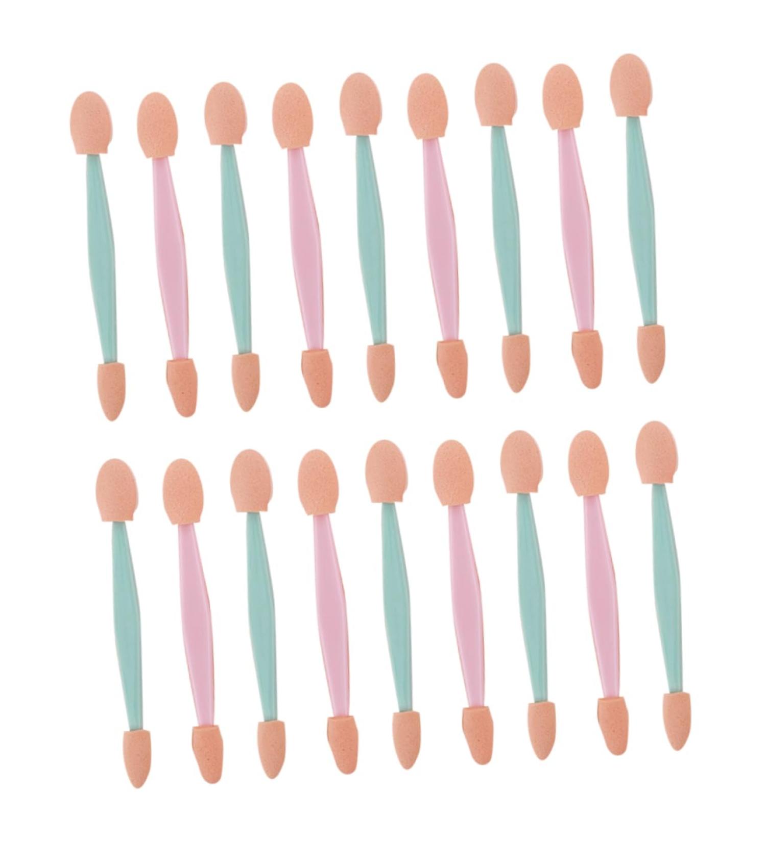 MAGICLULU 3 Sets Eye Shadow Brush Sponge Brush Eyeshadow Eye Shadow Applicator Double Head Miss Makeup Brush - Buy Online on GoSupps.com