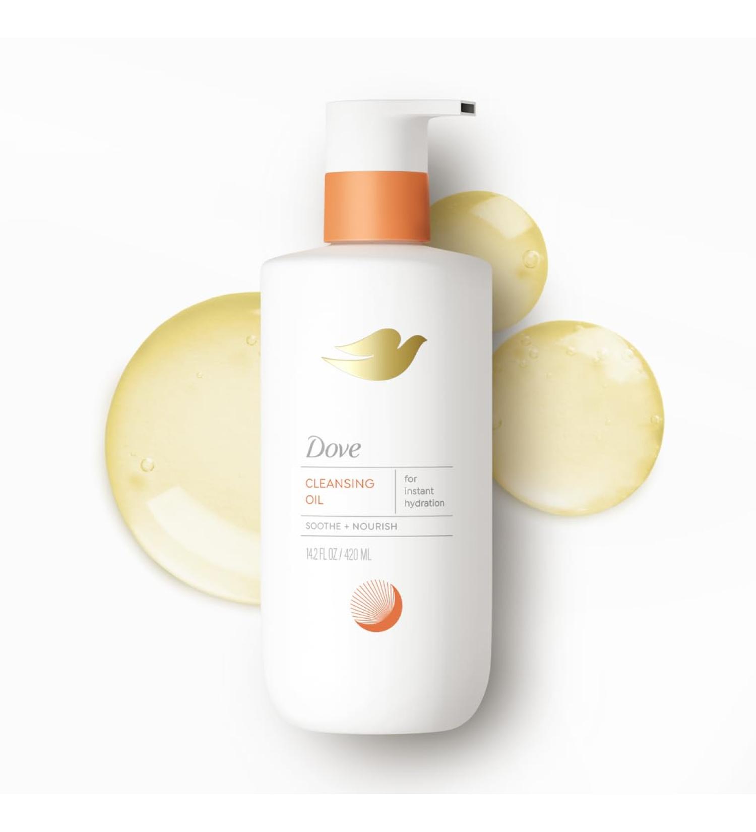 Dove Shower Body Oil Wash for Women - Ultra Moisturizing Feminine Wash For Dry & Itchy Skin 14.2 oz - Buy Online on GoSupps.com