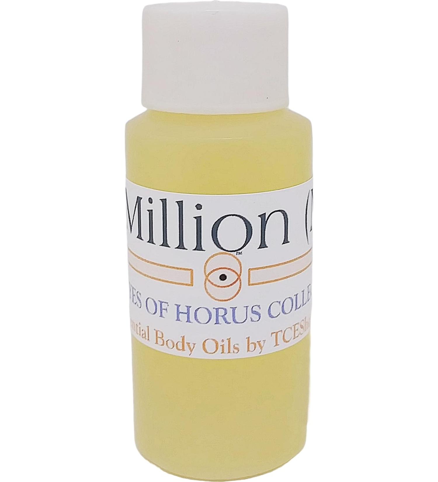 One Million - Type PR For Men Scented Body Oil Fragrance Flip Cap - Gold - 1 oz. - ID#32229 1 Fl Oz (Pack of 1)