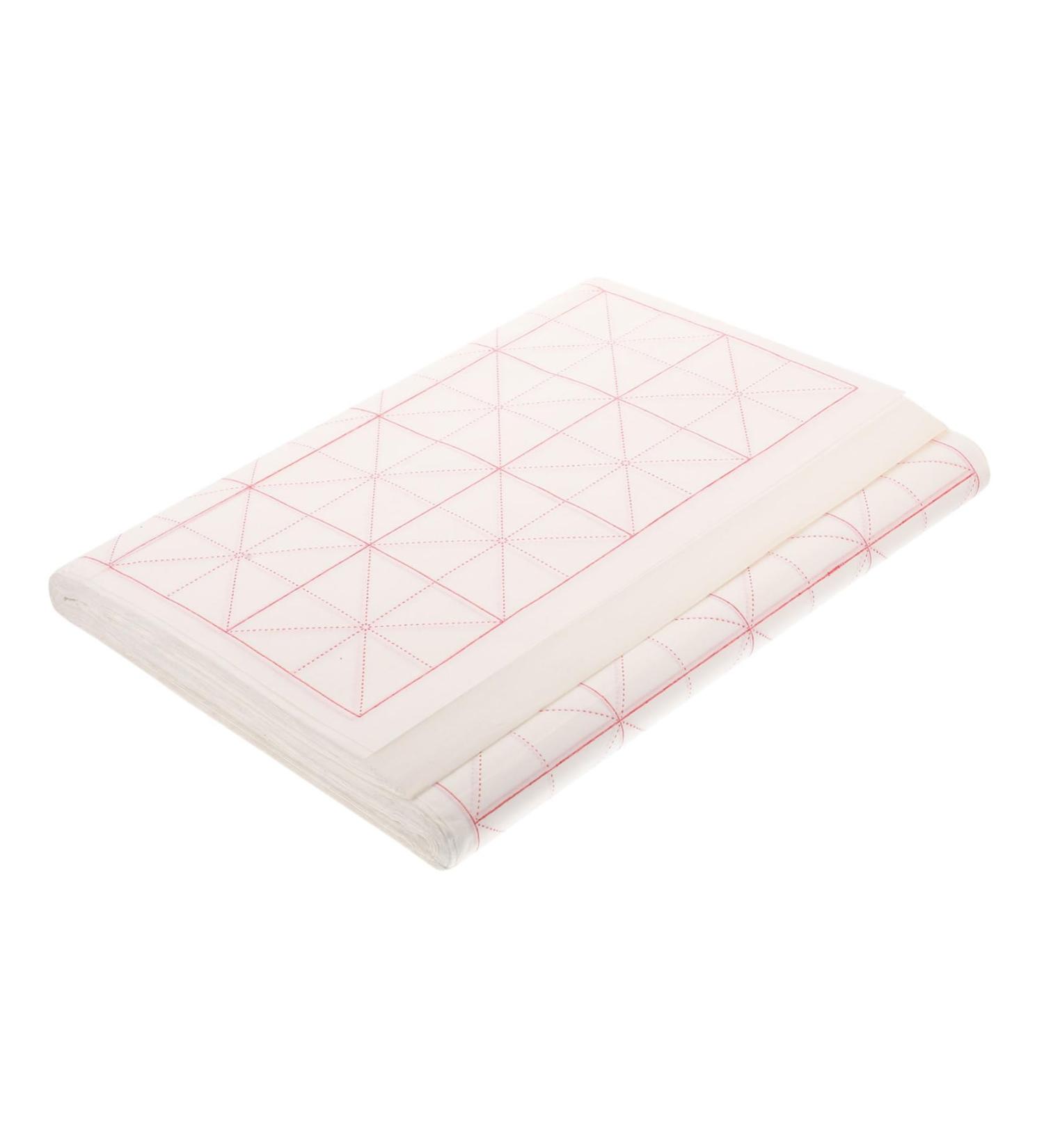 CORHAD 100pcs Grid Rice Paper Painting Paper Picture Paper Calligraphy Supply Quarto Art Paper X32 - Buy Online on GoSupps.com