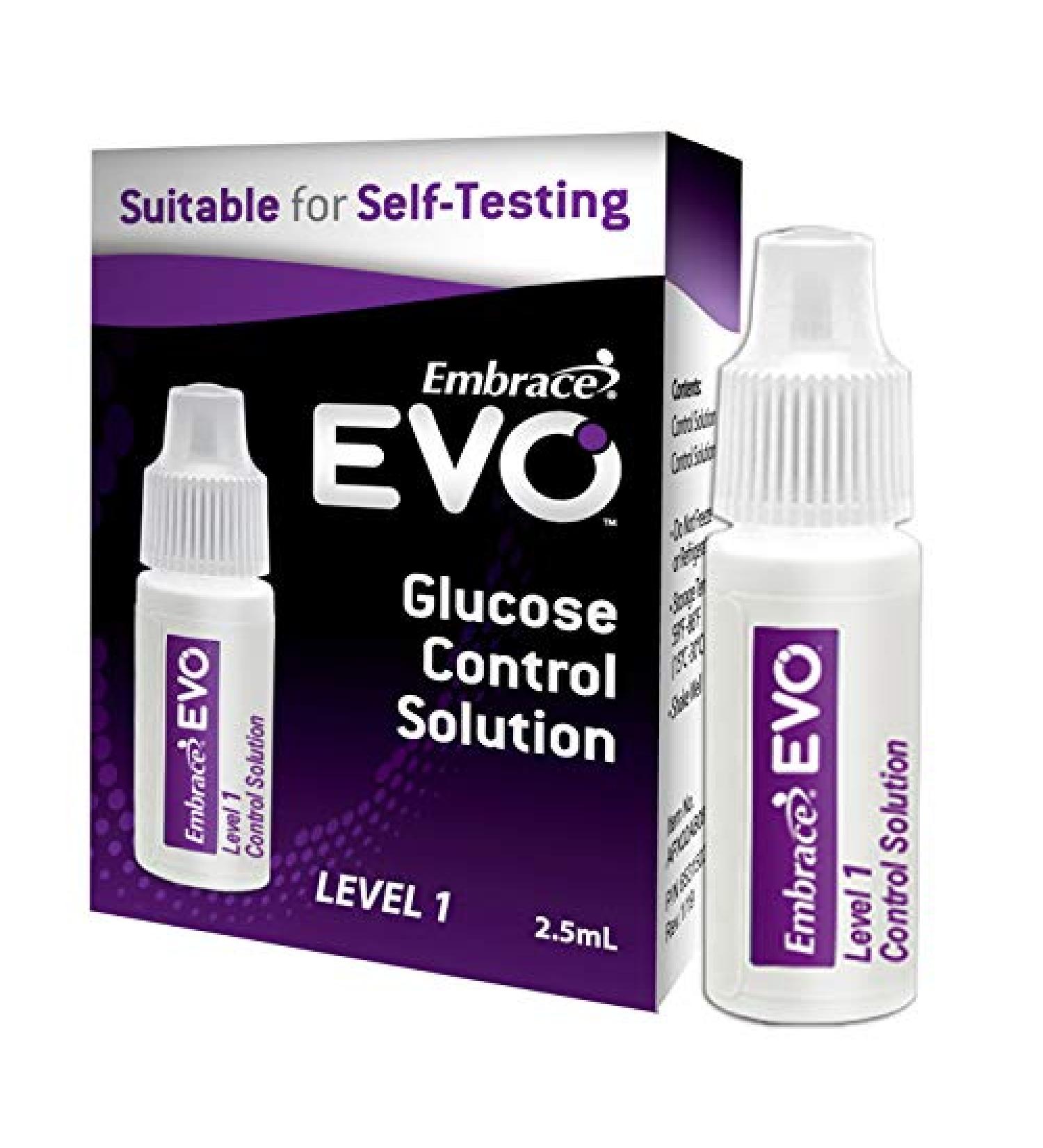 Embrace EVO Glucose Control Solution Lo