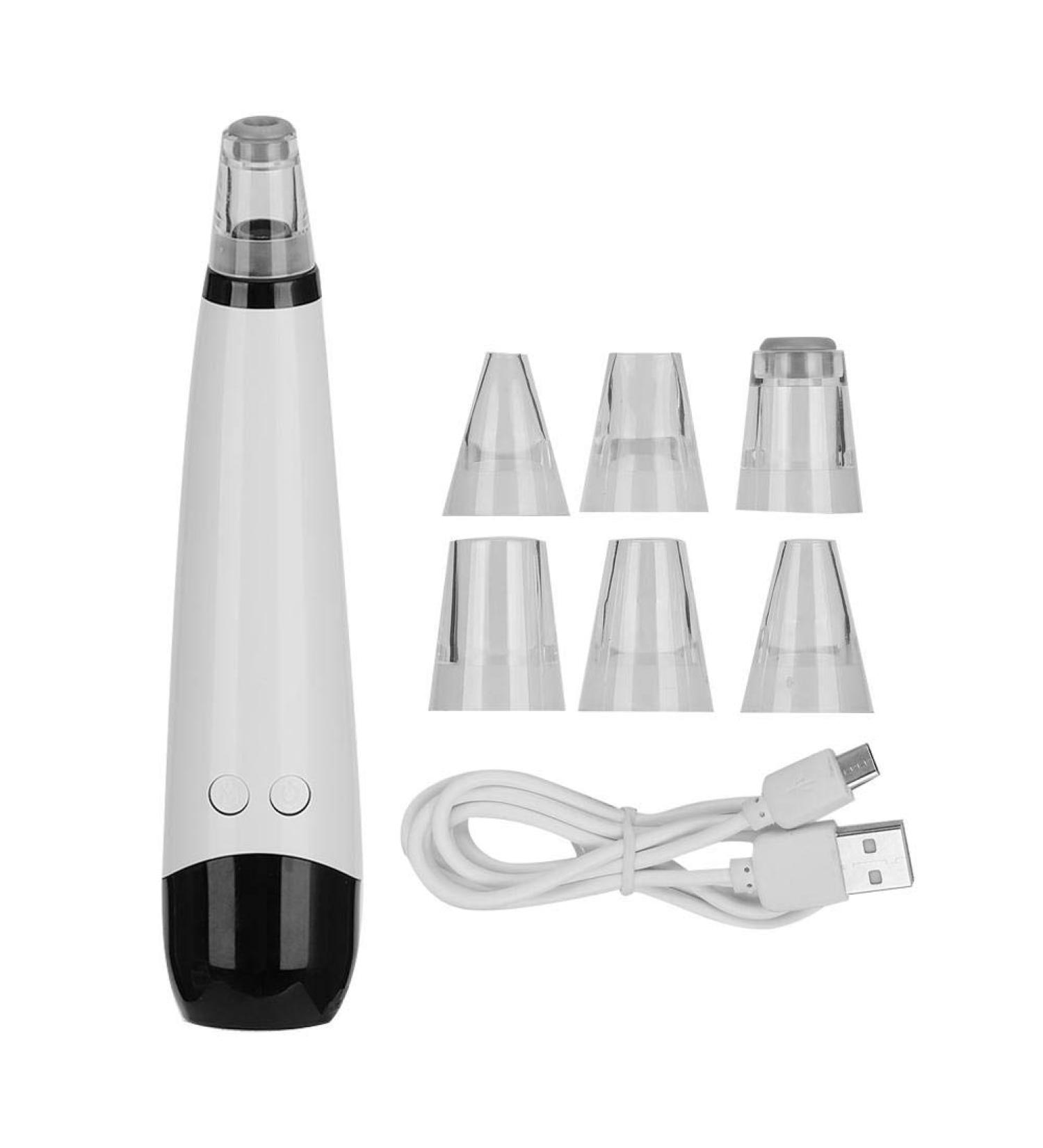 Professional Blackhead Remover - Blackening Distance Electric Pore Cleaner with 6 Suction Heads for Home & Travel - Buy Online on GoSupps.com