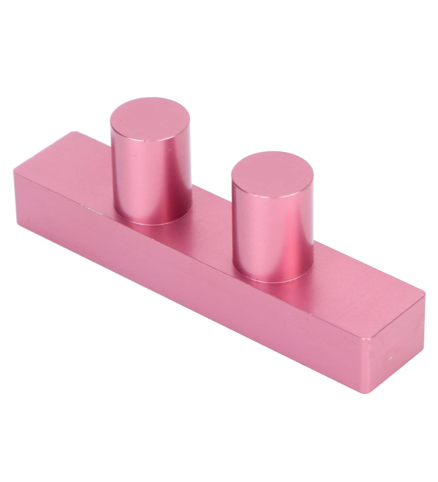  Shanrya DIY Lipstick Mold Lip Gloss Balm Fill Maker 2 Hole Aluminium Fiable for DIY Lipstick for Women - Buy Online on GoSupps.com