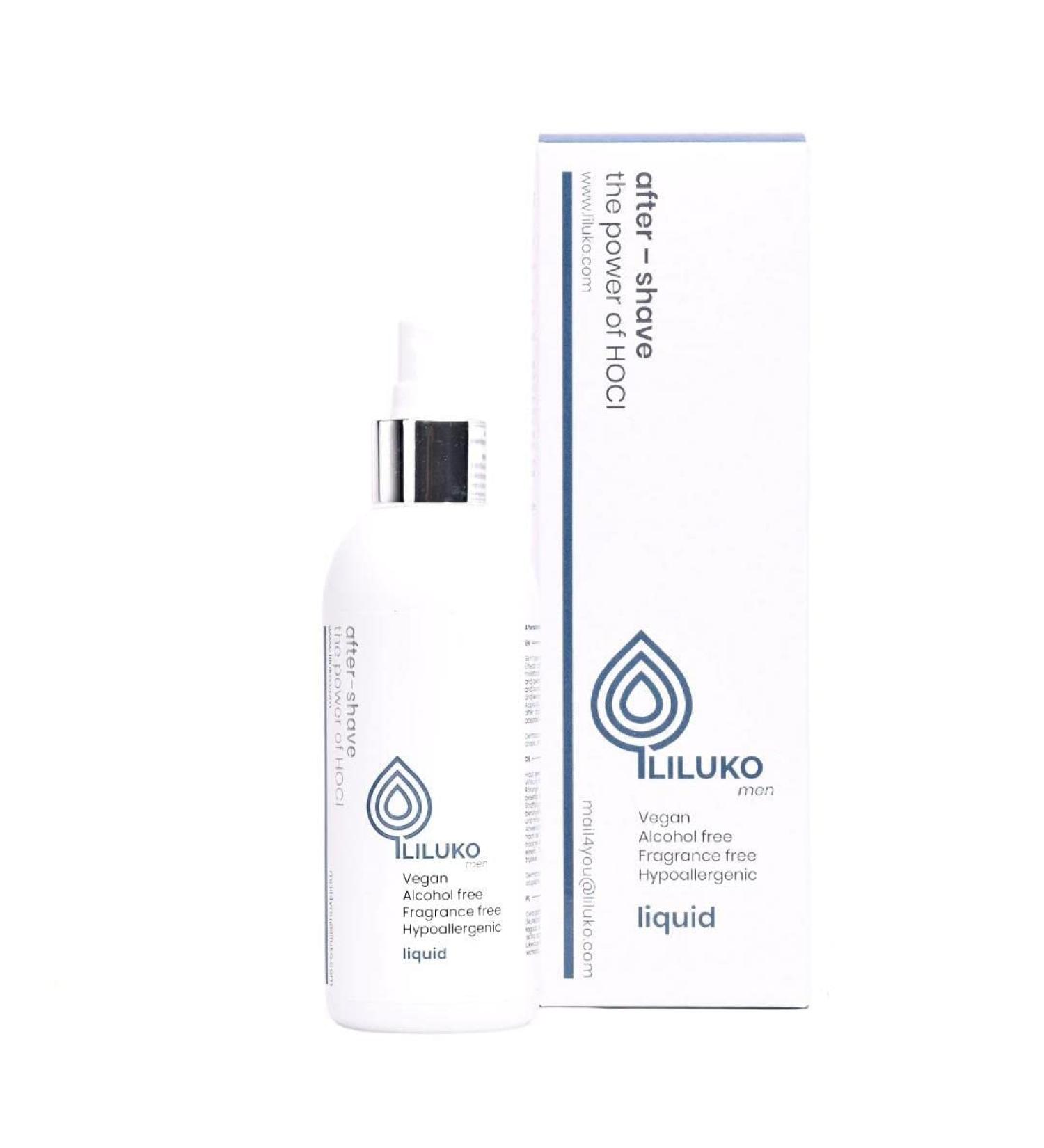 Buy Liluko After Shave for Men | Vegan Alcohol-Free & 99.84% Natural | 200ml | International Shipping - Buy Online on GoSupps.com