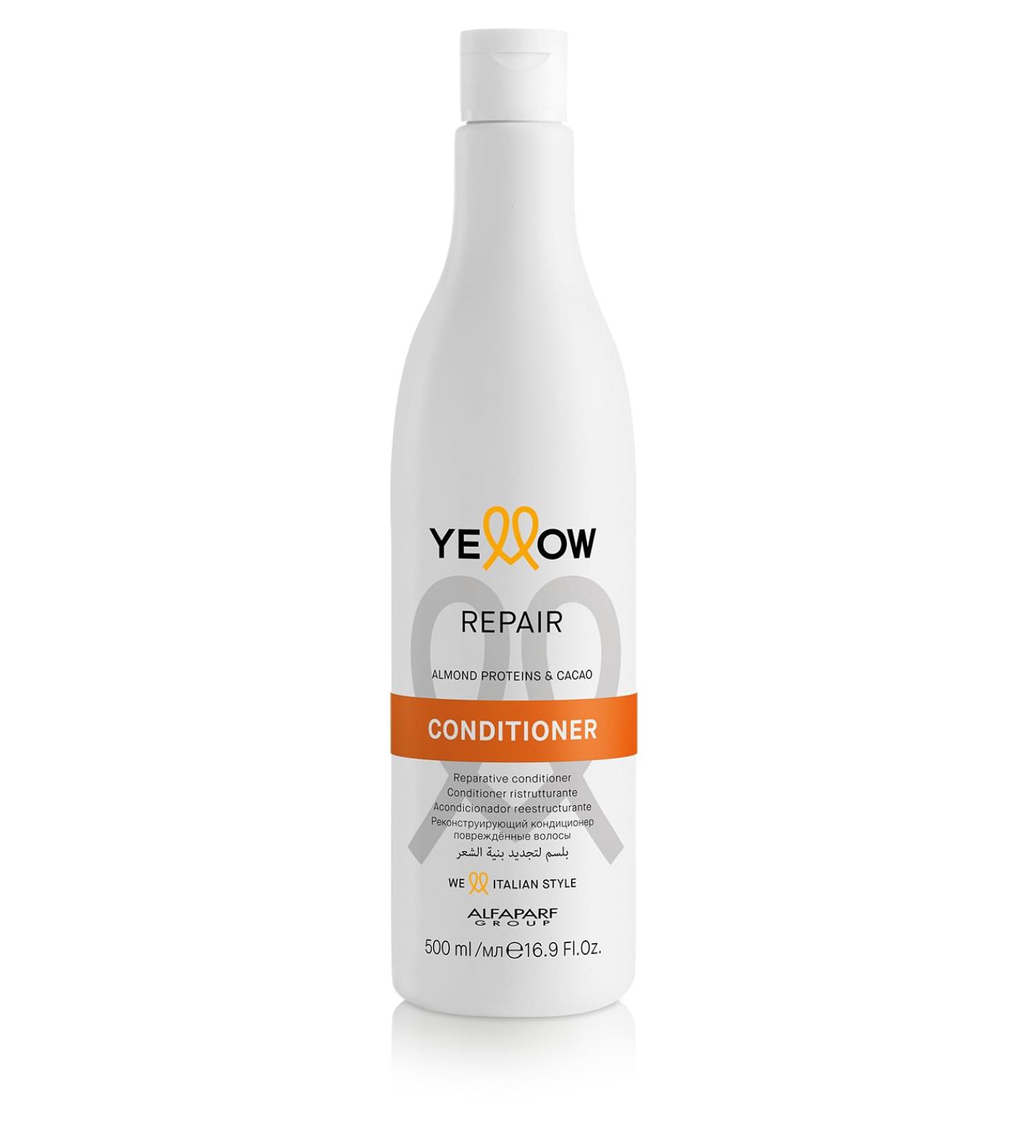 Yellow (Alfaparf Group) Repair Restructuring Conditioner - Almond and Cocoa - 500 ml
