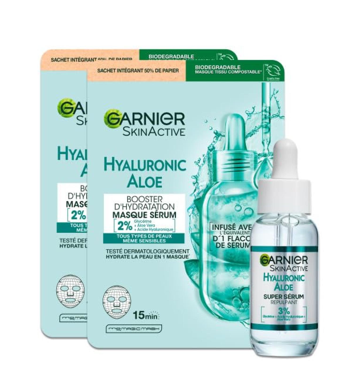 Garnier Sioc Aloe Serum MT X2