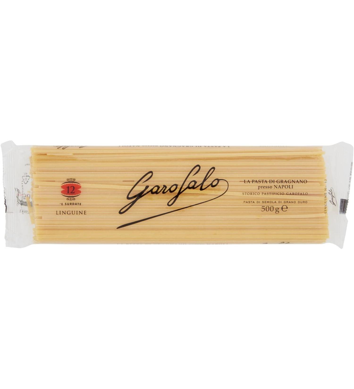  Garofalo Pack of 24 Garofalo 100% Italian linguine pasta no. 12 pasta pieces 500g Pasta di Gragnano - Buy Online on GoSupps.com