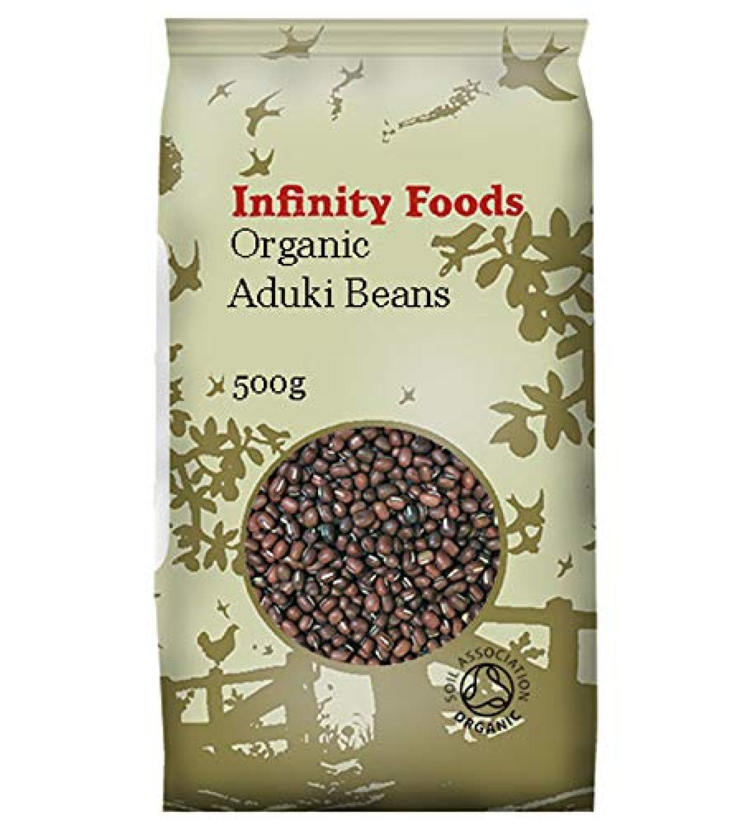 Infinity Foods Organic Aduki Beans 500g