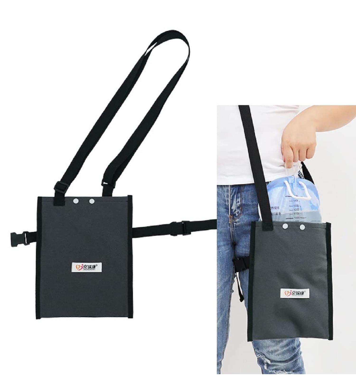 Urine Drainage Bag Cover | Adjustable Holder for 1000mL Urine Bag with Quick Release Buckle | Durable & Comfortable Fit - Buy Online on GoSupps.com
