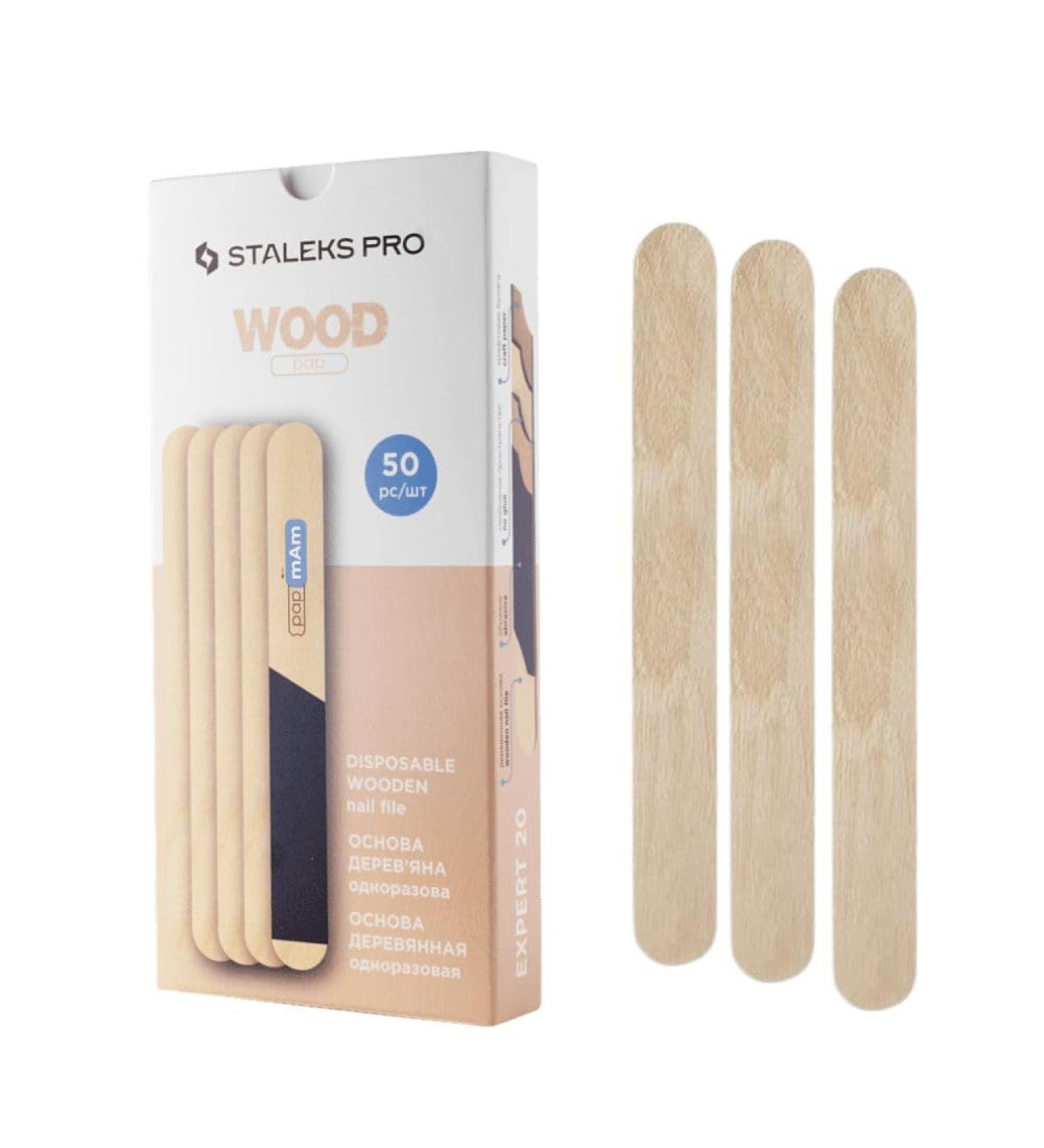STALEKS PRO Expert 20 WBE-20 Straight Disposable Wood File Base - Buy Online on GoSupps.com