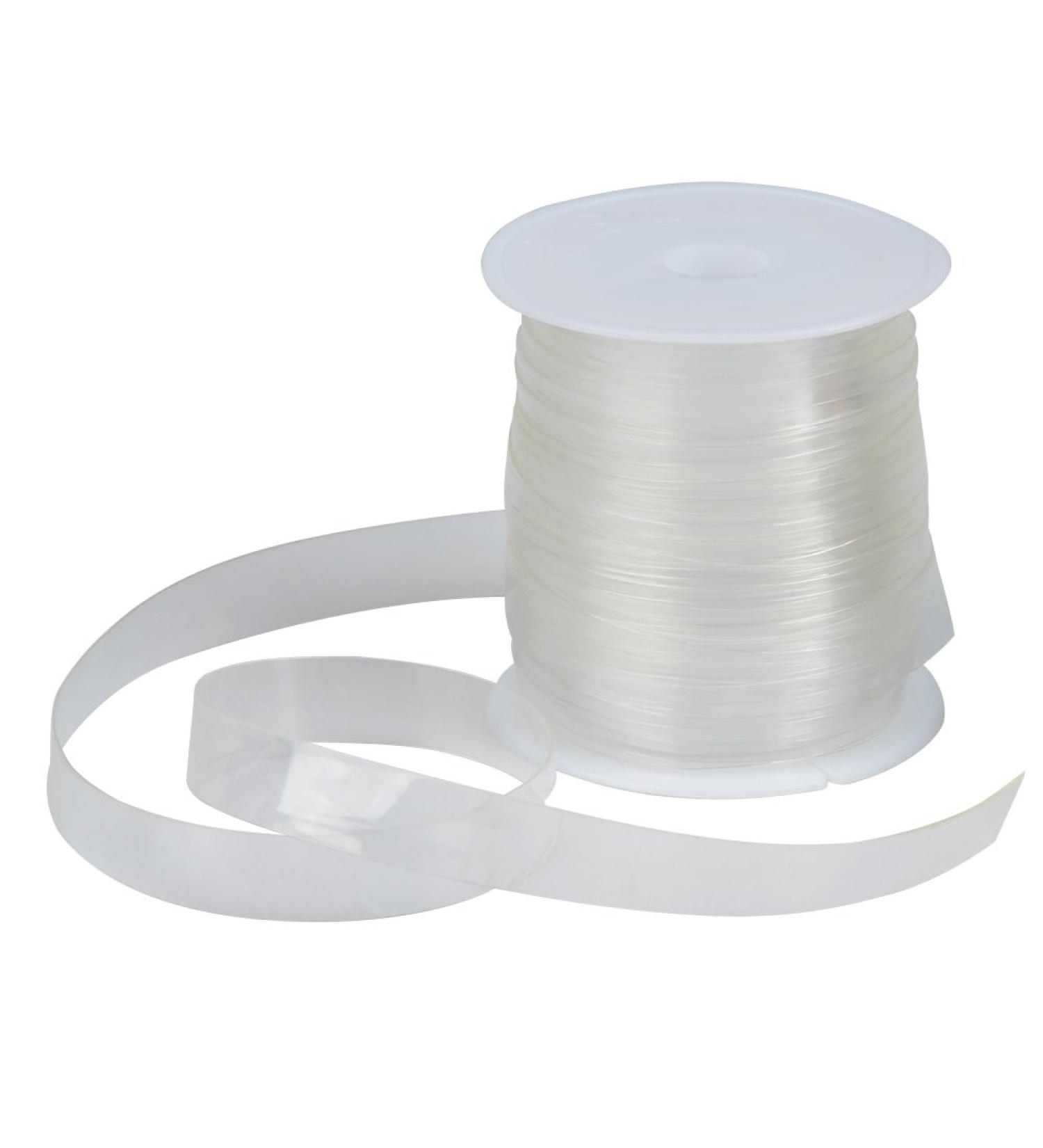 TIMESETL Clear Elastic Strap 3/8 - 11 Yards | Lightweight Invisible Stretchy Transparent Elastic for DIY Bra, Lingerie, Swimwear - Buy Online on GoSupps.com