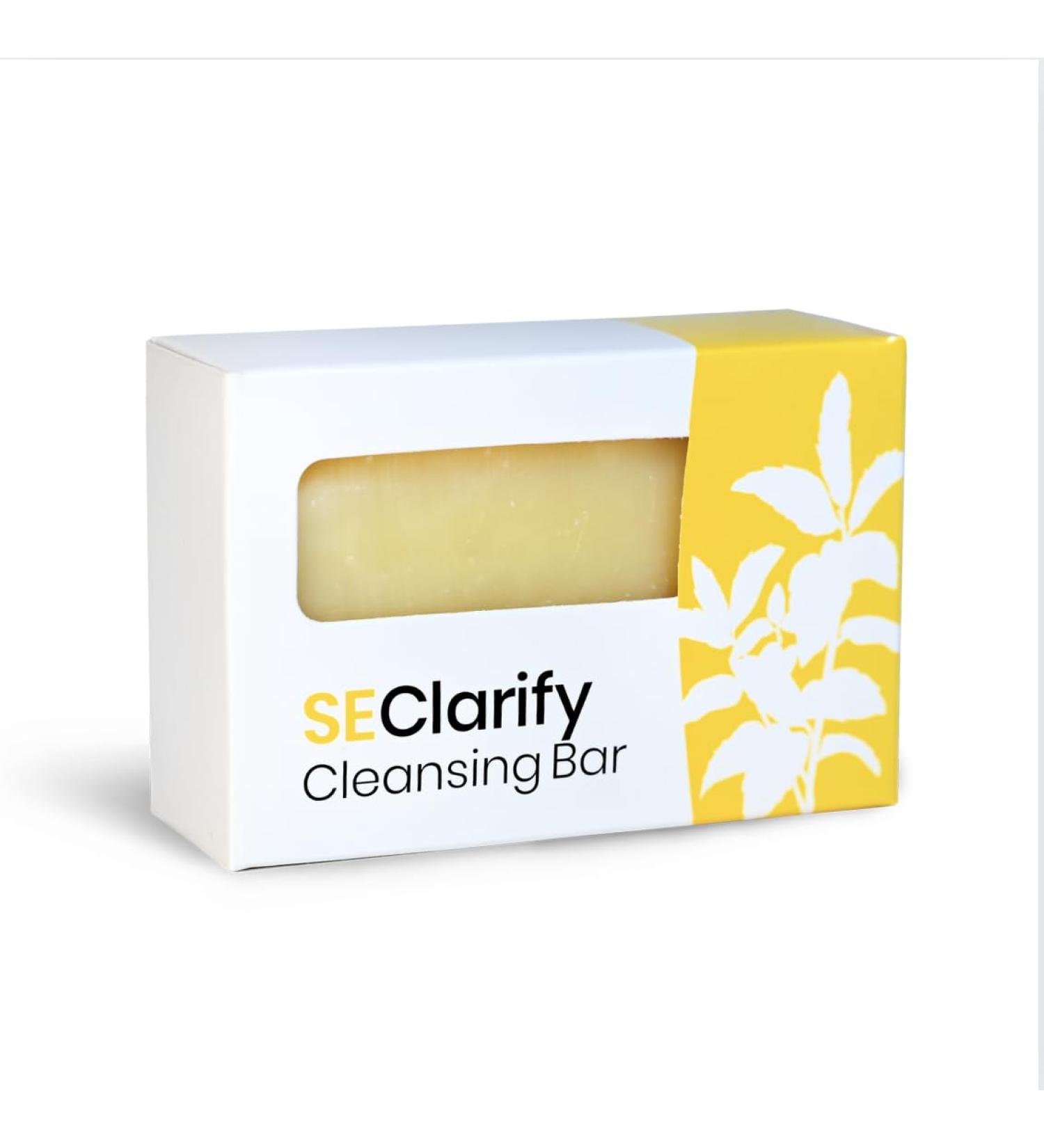 SE Clarify Cleansing Bar - Natural Nourishing Cleanser & Moisturizer for Gentle Wash - International Shipping Available - Buy Online on GoSupps.com