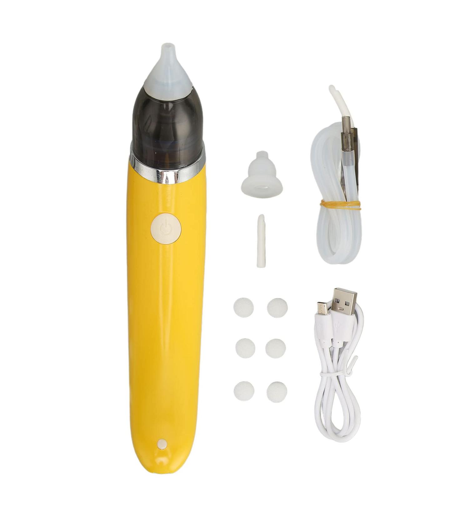 Electric Ear Vacuum Wax Remover Kit for Kids & Adults - Nasal Aspirator & Cleaner - Buy Online on GoSupps.com