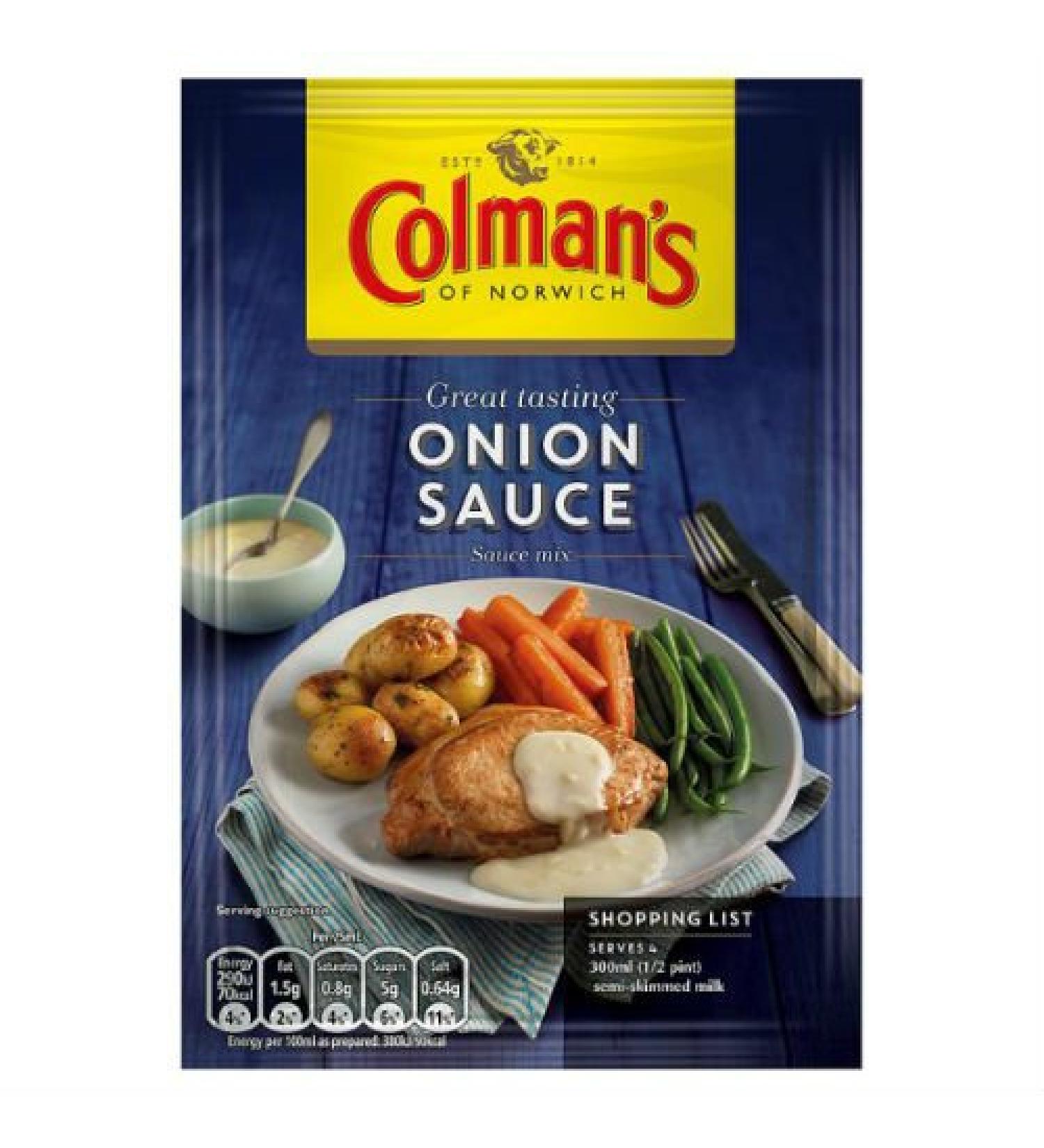 Colman's Colman's Onion Sauce Mix 35g (Pack of 12 x 35g)