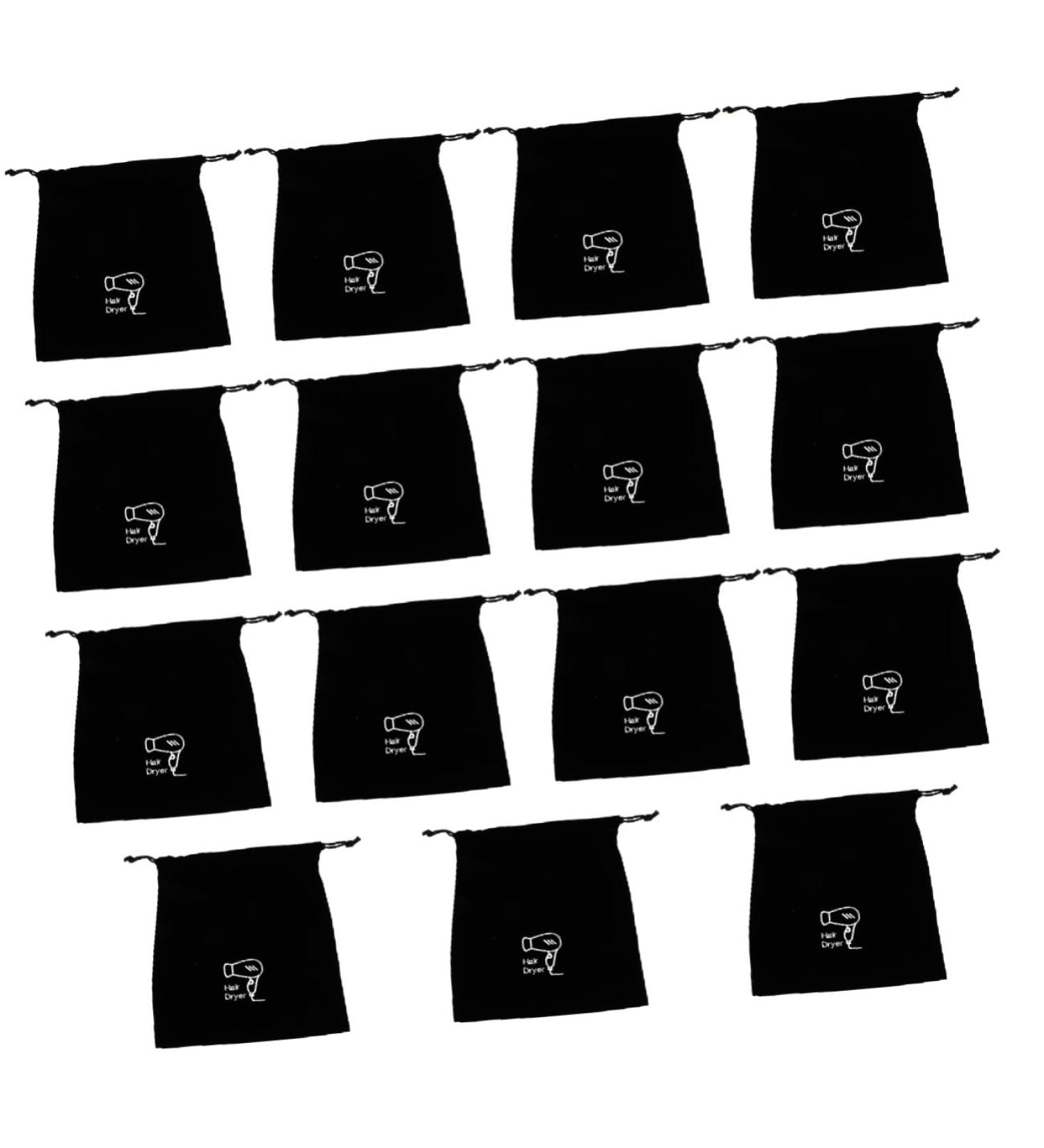 FOMIYES 15 Pcs Hair Dryer Storage Bag Makeup Bags Hair Bag Hair Dryer Drawstring Bag Hair Accessories Travel - Buy Online on GoSupps.com