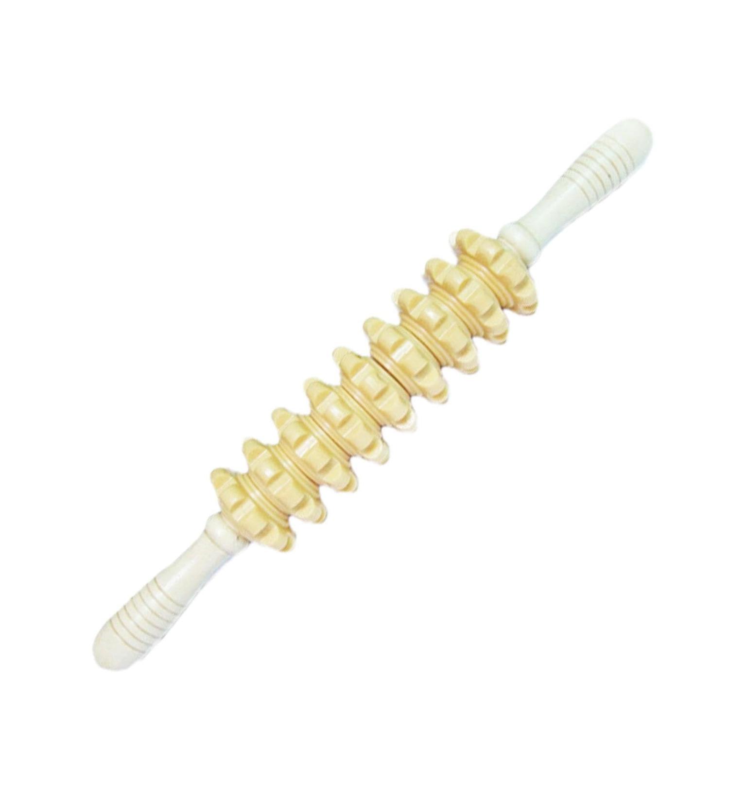 Huaxingda Massage Roller | 9-Ball Deep Tissue Muscle Scooter for Relaxation | Perfect for Athletes & Gym Lovers - Buy Online on GoSupps.com