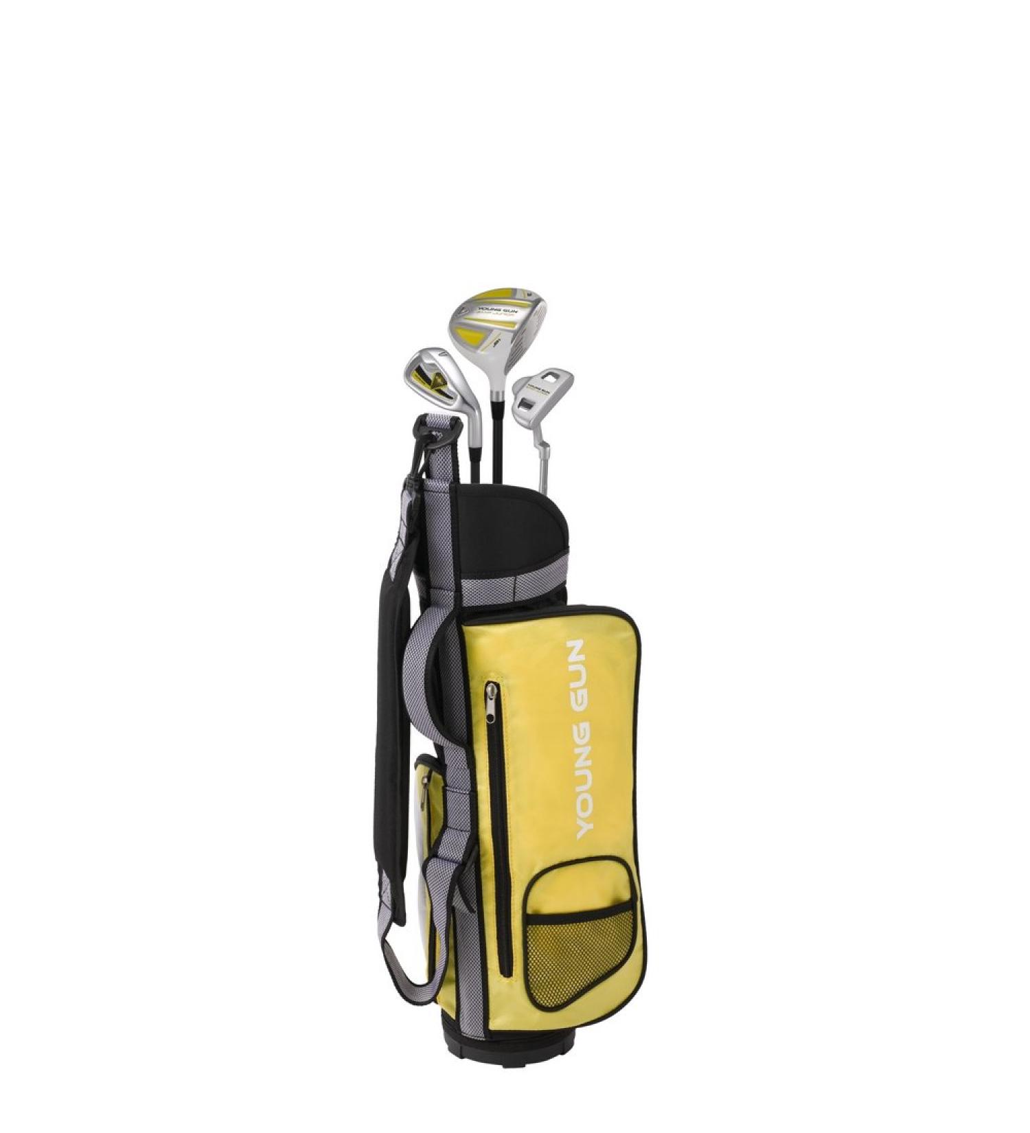 Young Gun ZAAP Eagle Junior Kid Golf Club Youth Set & Bag Yellow Age 3-5 RH