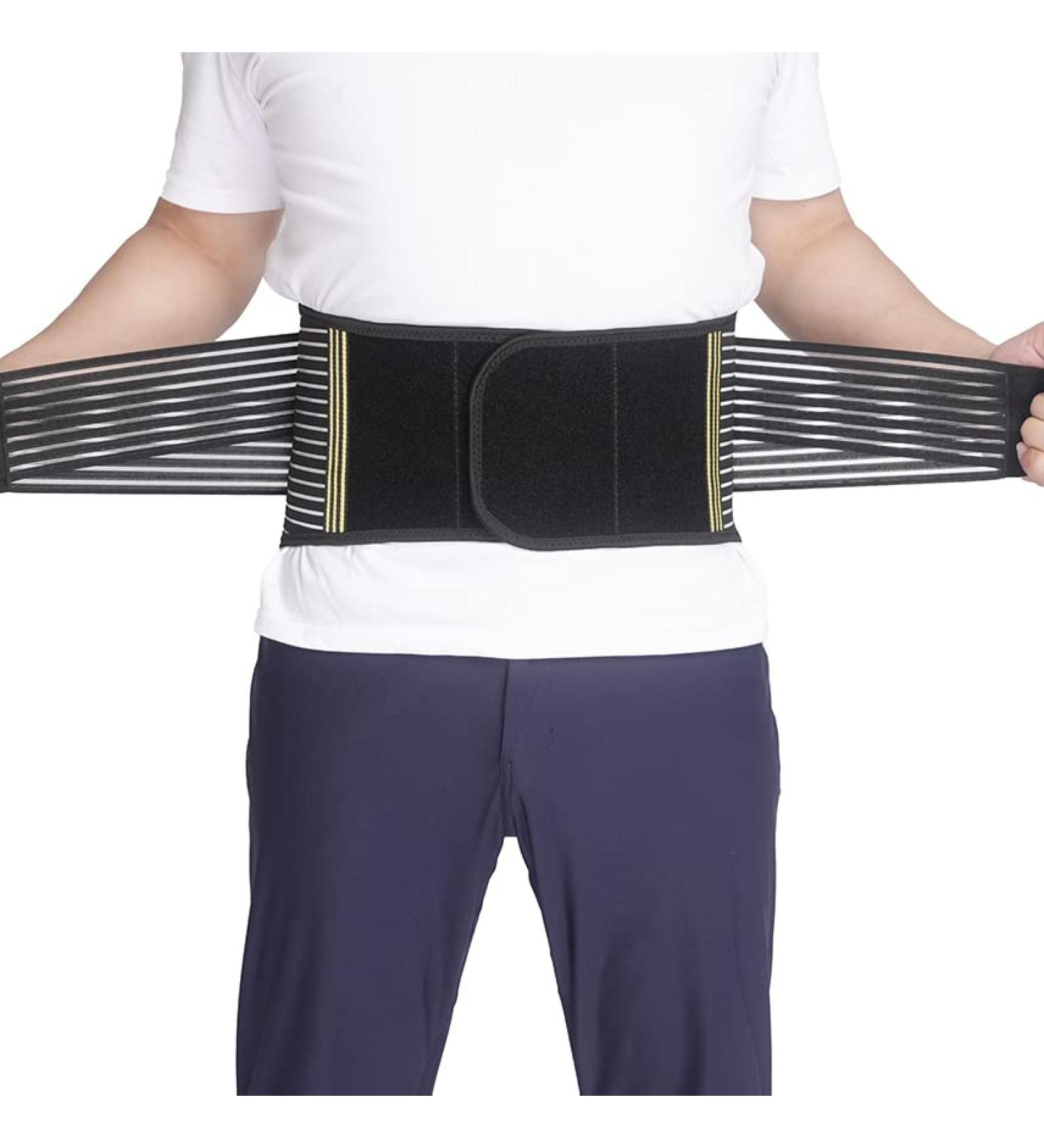 Back Brace for Lower Back Pain Relief - Breathable Support Belt for Herniated Disc Sciatica & Scoliosis - XX-Large - Buy Online on GoSupps.com