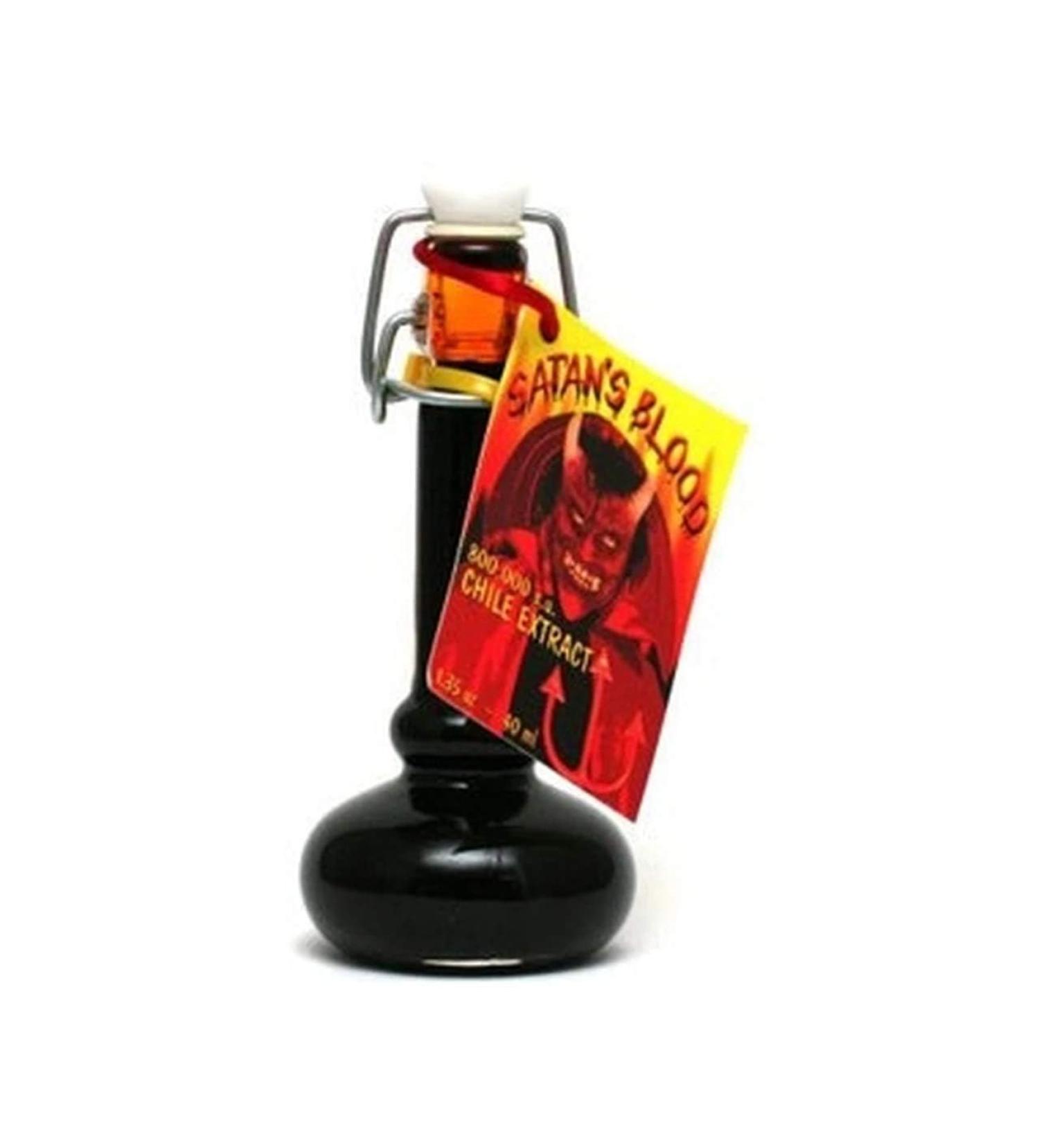 Satan's Blood Chili Pepper Extract Hot Sauce 1.35 Ounce