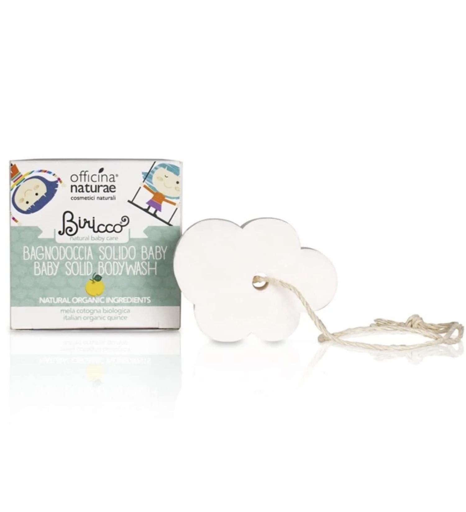 Nature's Workshop Officina Naturae Solid shower Biricco plastic free biological sustainable nickel tested Vegan 50 g - Buy Online on GoSupps.com