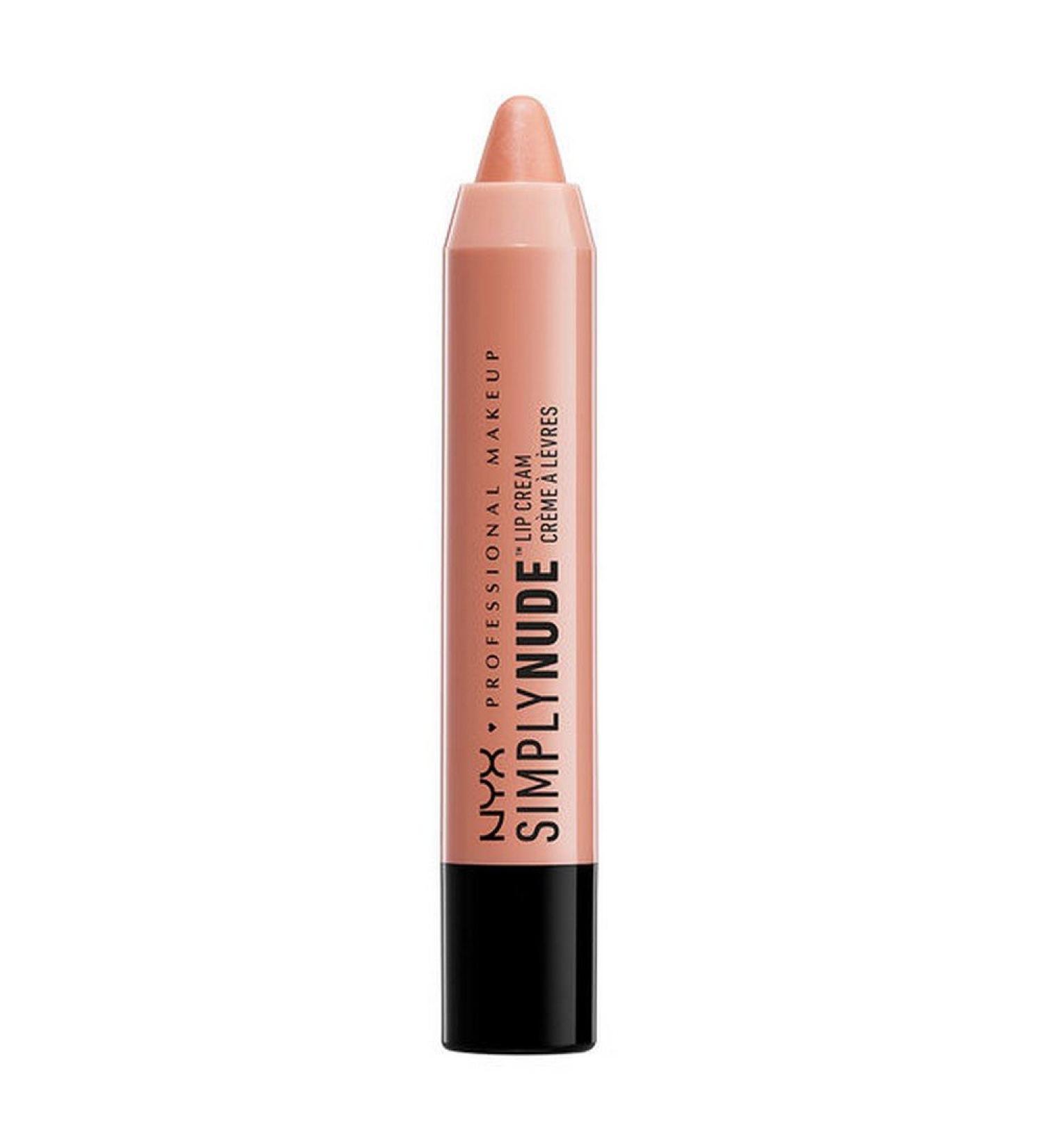 NYX Simply Nude Fairest Lipstick - 0.11 oz - Professional Makeup - Buy Online on GoSupps.com