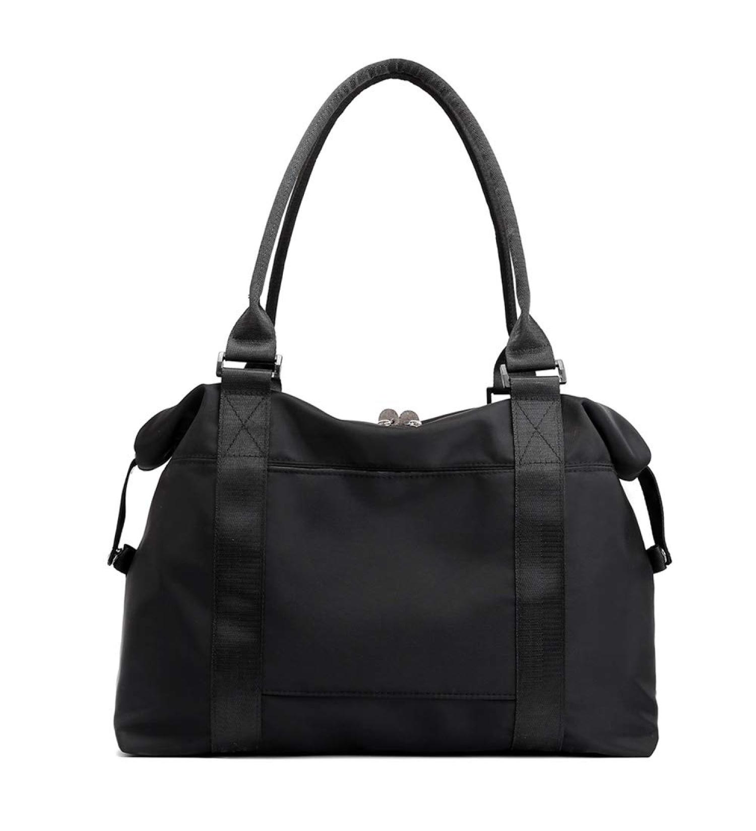 COTEetCI Women's Large Sports Gym Tote Bag - Black | Perfect for Travel, Hiking, and Beach Activities - Buy Online on GoSupps.com