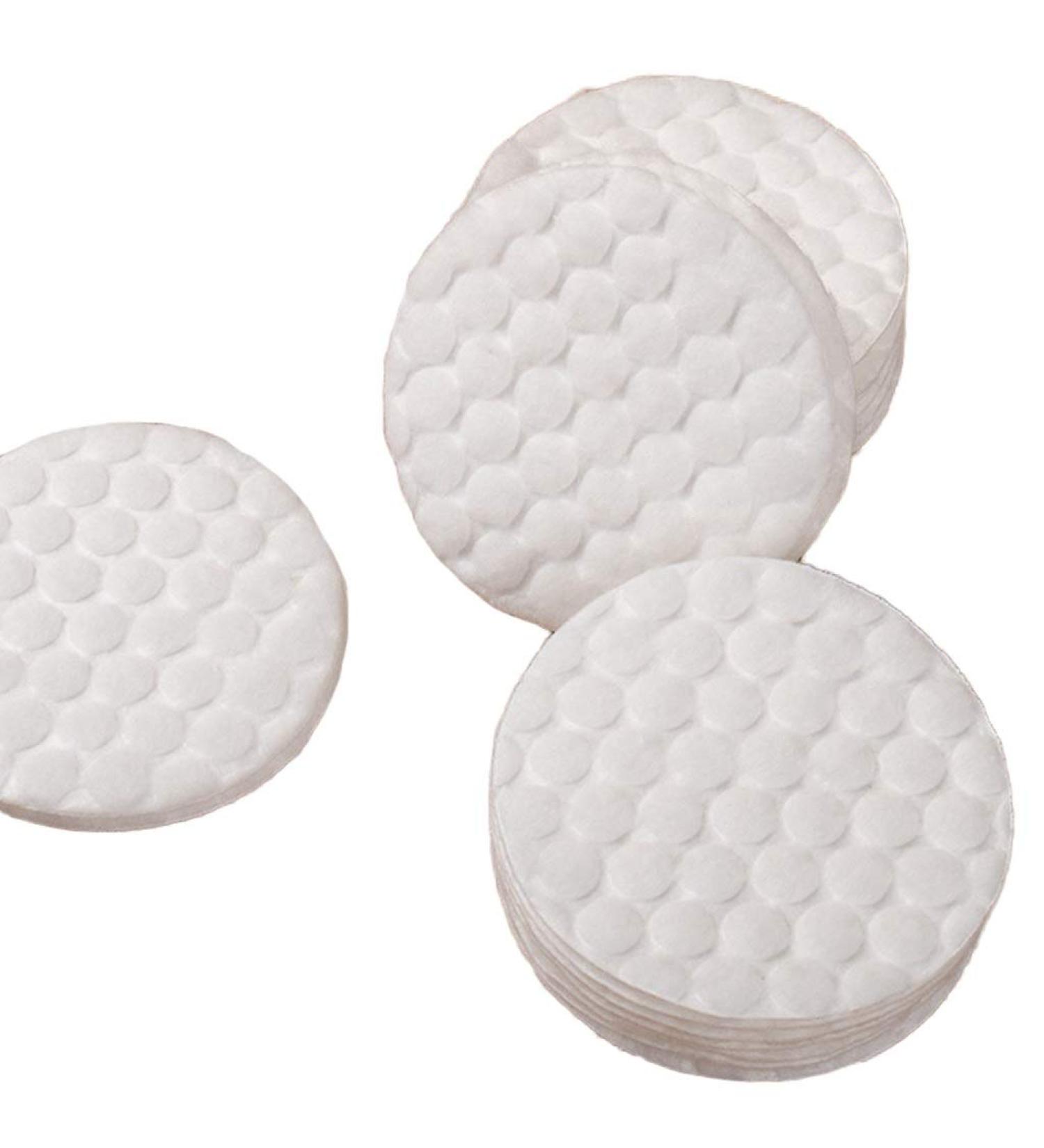 Portable Cleansing Cotton 60 pcs/bag Makeup Remover Cotton Pads washable Wipe cleansing Oil Skin care Facial care Make Up Cosmetic wipe Soft Comfortable (Color : White) - Buy Online on GoSupps.com