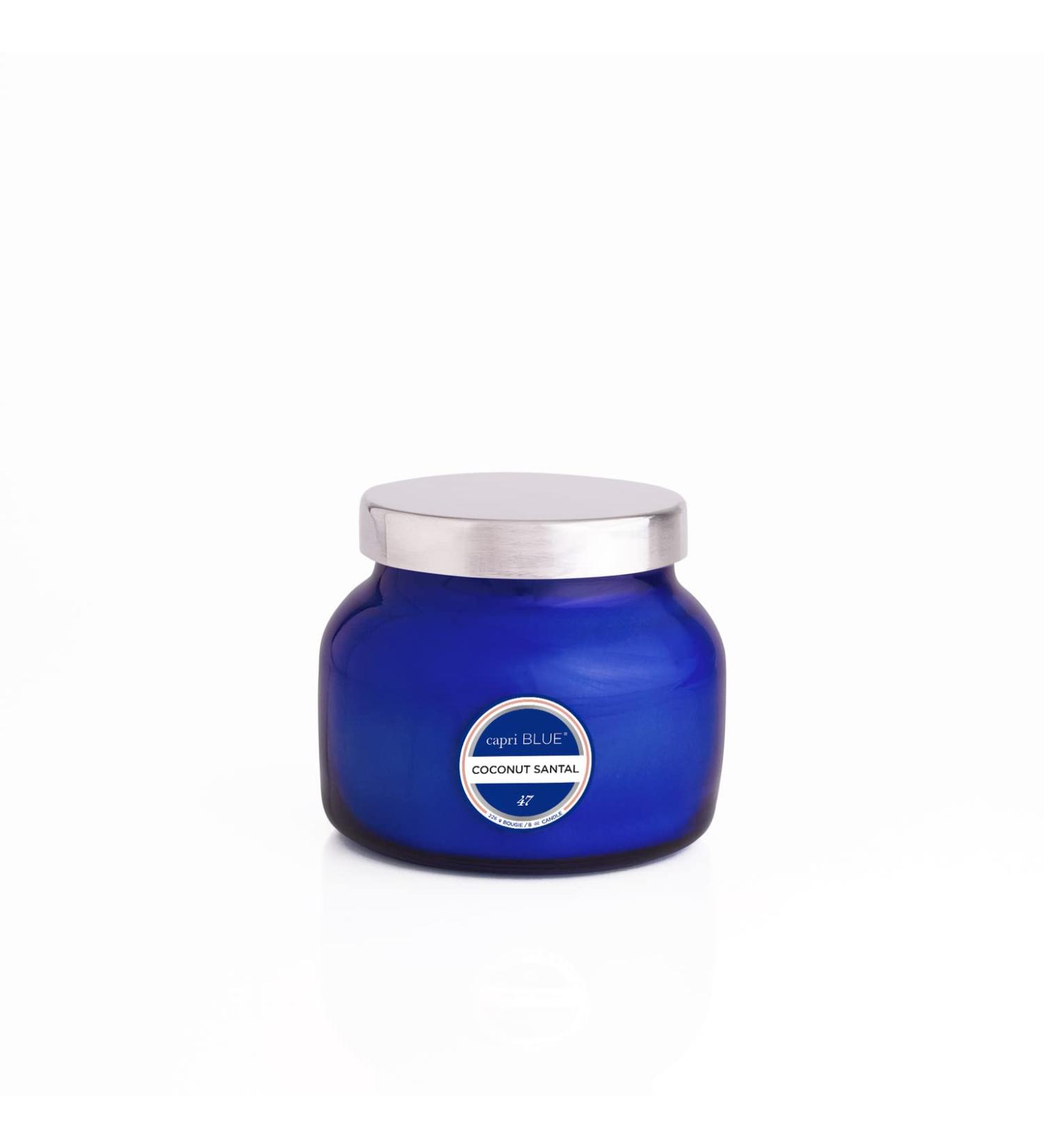 Capri Blue Soy Candles - Luxury 8 oz Jar Candles for Home with Hibiscus Lime Coconut & Amber - Perfect Housewarming Gifts - Buy Online on GoSupps.com