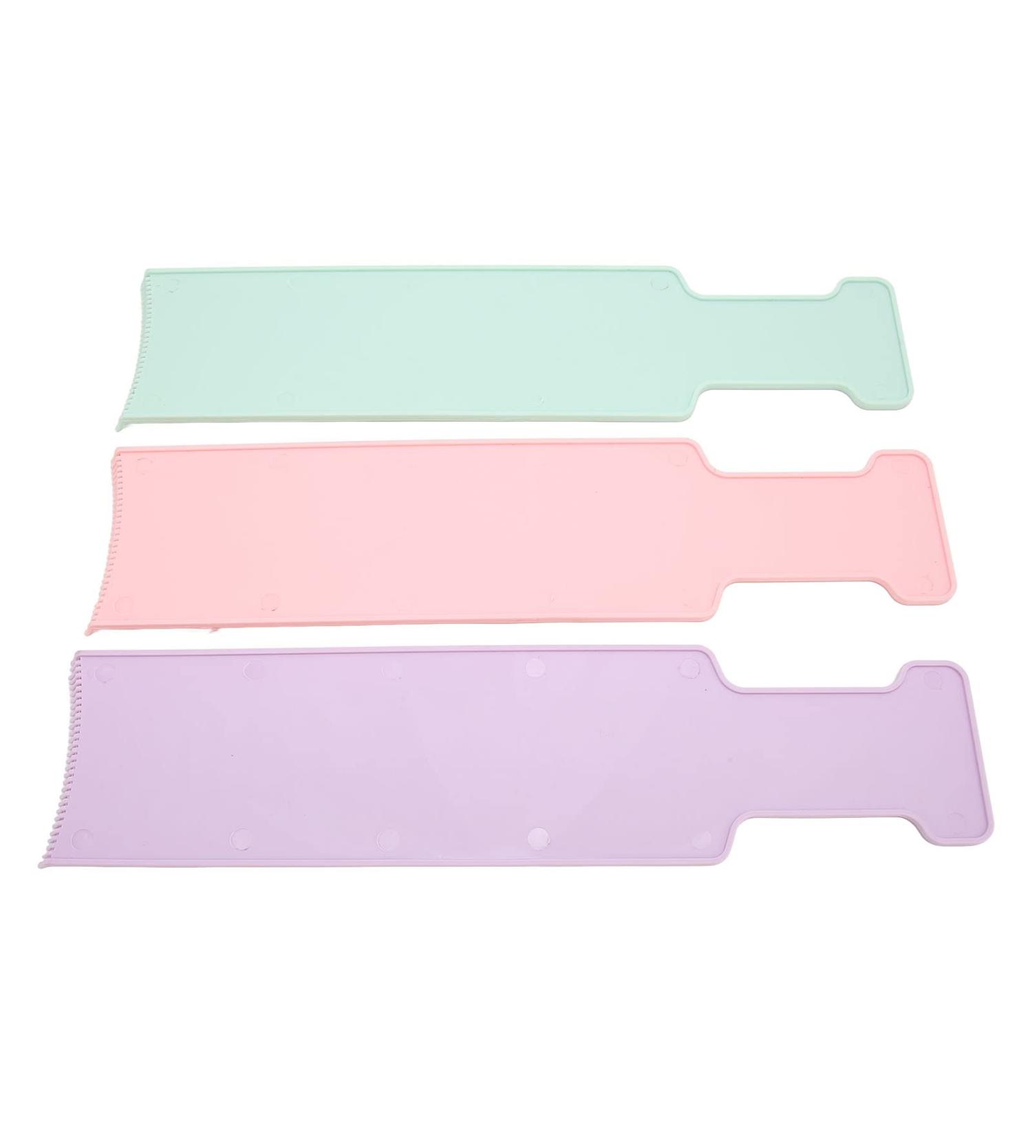 Pongnas Planche de Balayage Peigne incurv Dents Lissantes Surfaces Planche de D jouage Teinture pour Cheveux 3 Pi ces - Buy Online on GoSupps.com