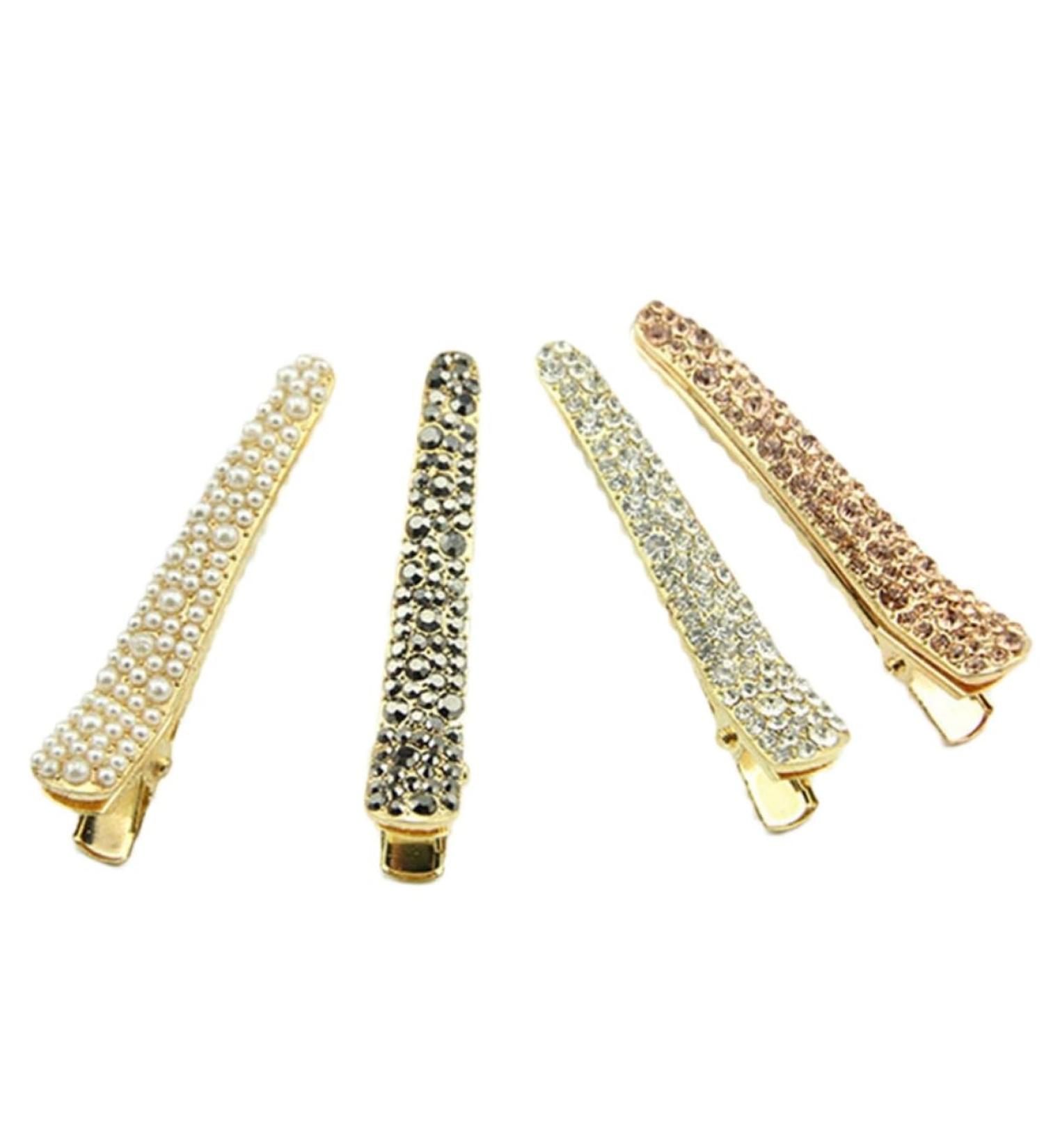 Beaupretty Hair Accessory barrettes for women womens barrettes for hair styling hair clips crystal hair clips alligator hair clips hair styling grip headgear hairpin hair Crystal - Buy Online on GoSupps.com