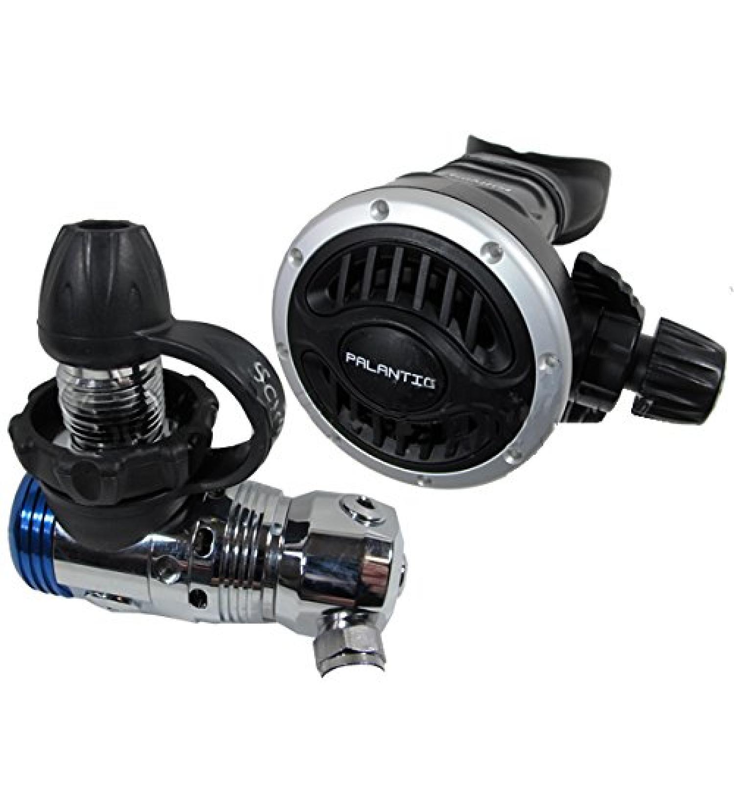 Scuba Choice Palantic AS103 DIN Regulator with Adjustable Second Stage and 27 Hose - Buy Online on GoSupps.com