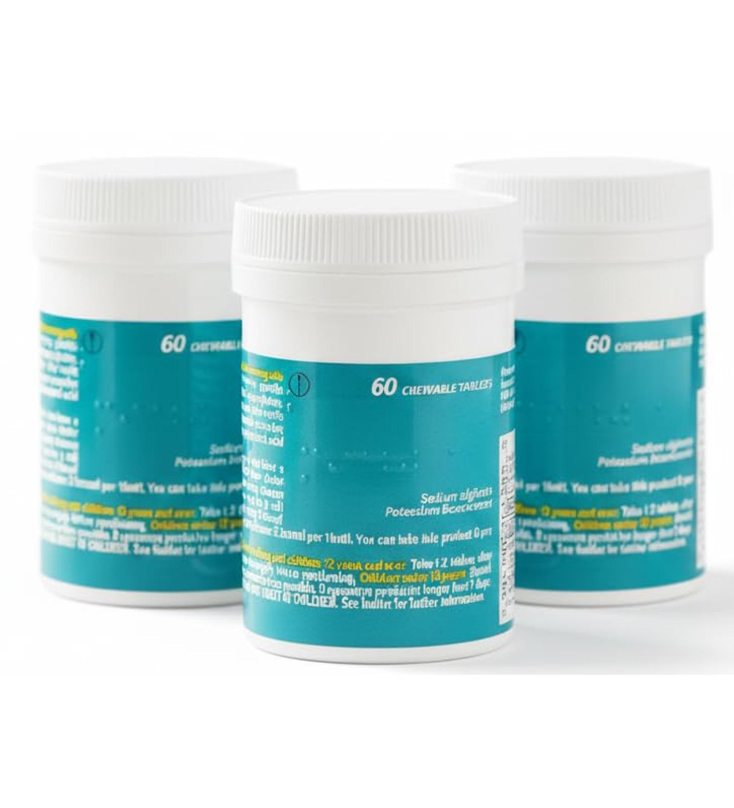 GAV Advance Peppermint Chewable (60 * 3 180 Tabs)