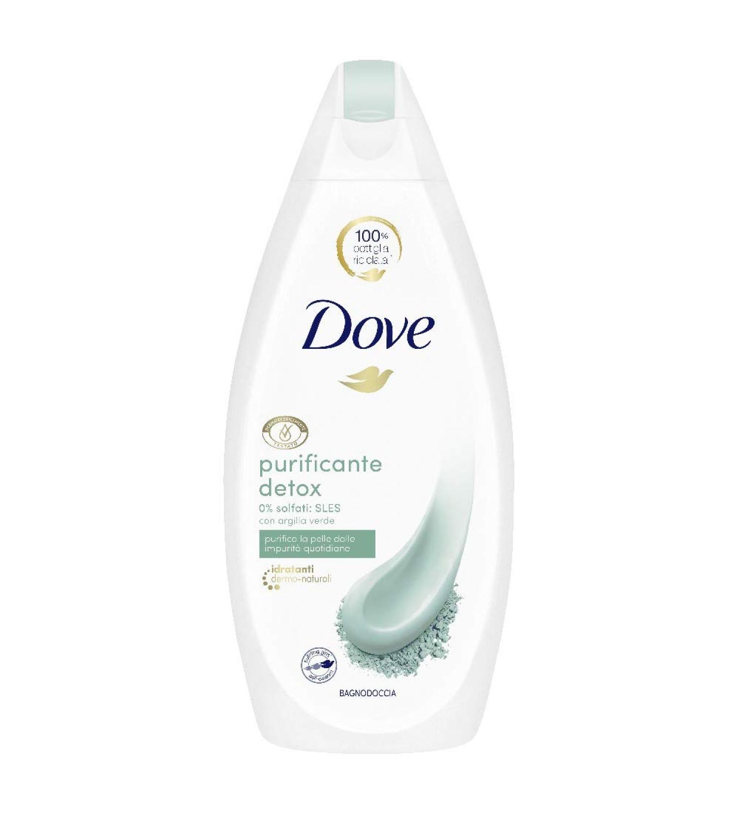  Dove DOVE Detox Purifying Green Clay Shower Gel 450 ml - Buy Online on GoSupps.com