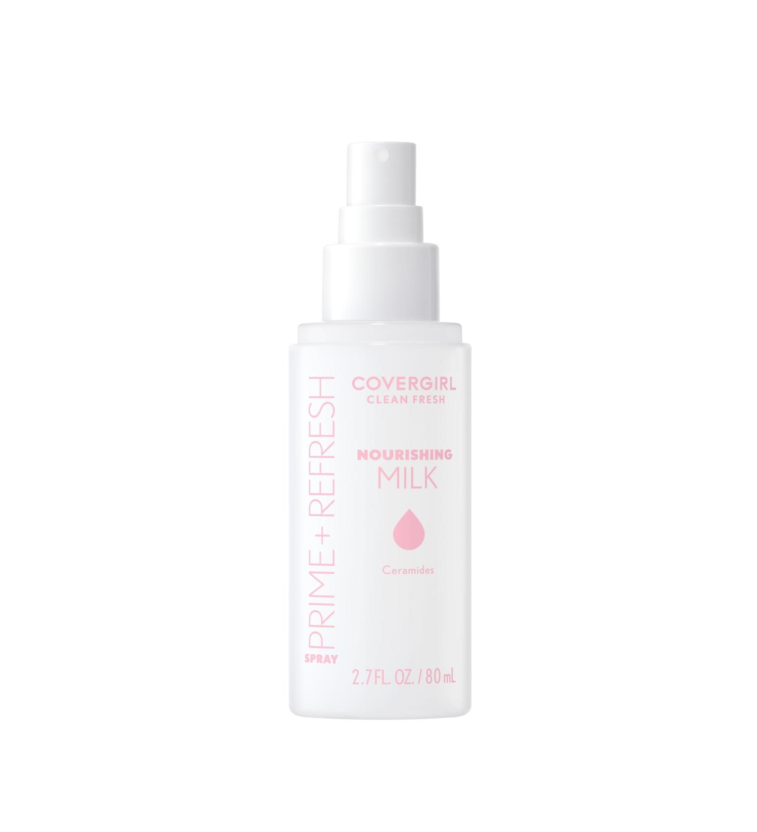 COVERGIRL Clean Fresh Nourishing Milk Spray - 100 Plumping Moisturizing Face Mist Dewy Finish Vegan Formula - Buy Online on GoSupps.com