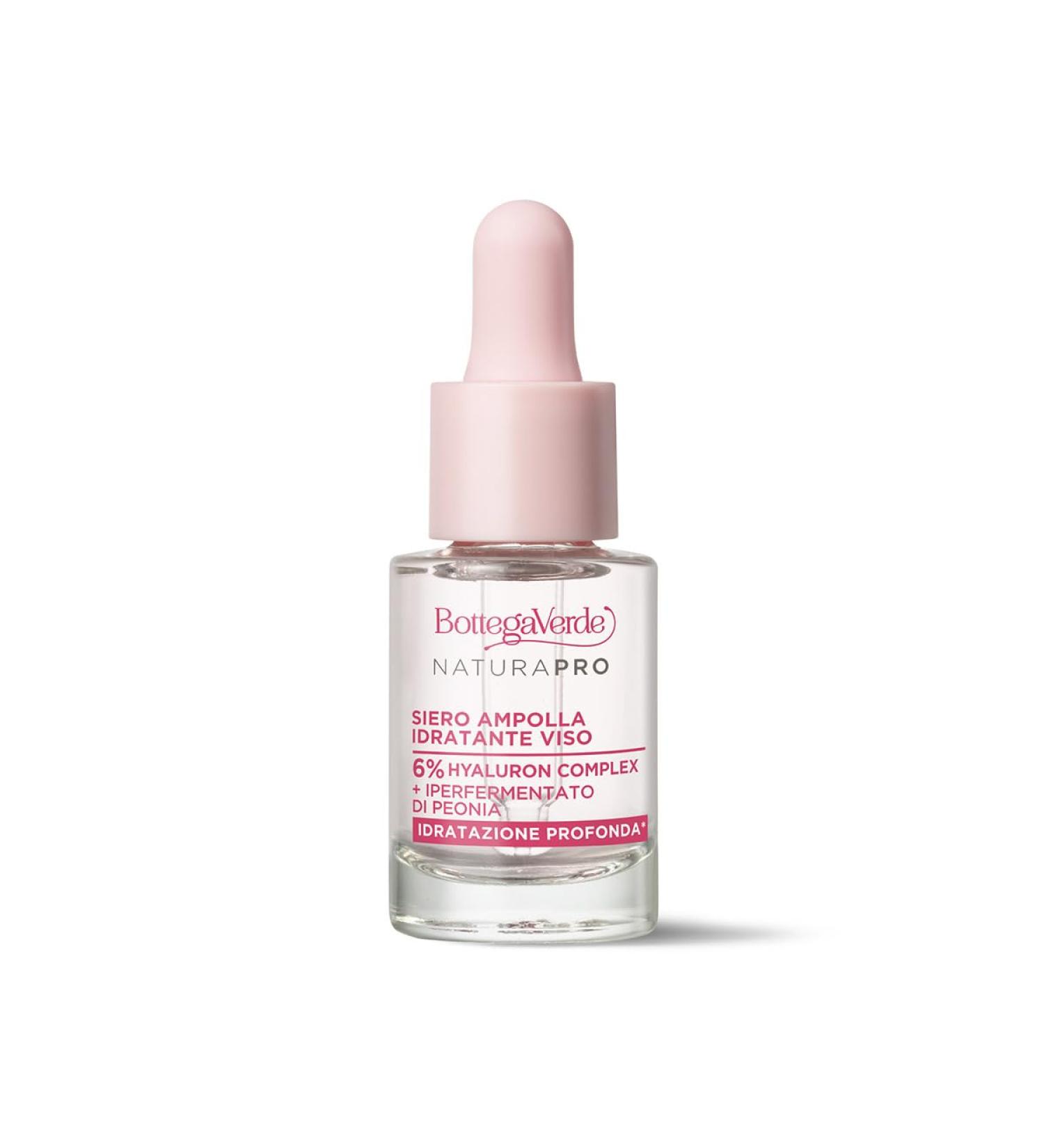 Bottega Verde Bottega Verde - Hydrating Ampoule Serum - Facial Concentrate - with 6% Hyaluron Complex (15 ml)