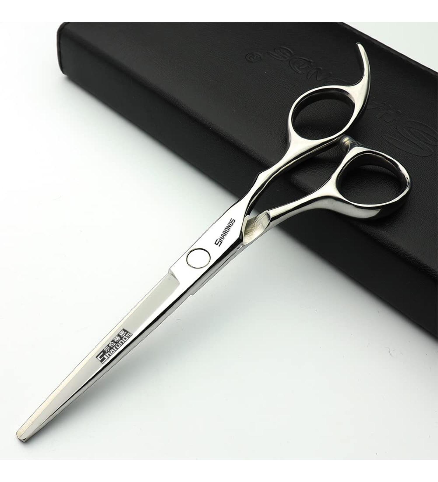 Sharonds Professional Hair Styling Scissors 6.5 Inch - Stainless Steel Sharp Cutting Scissors for Hairdressers - Buy Online on GoSupps.com