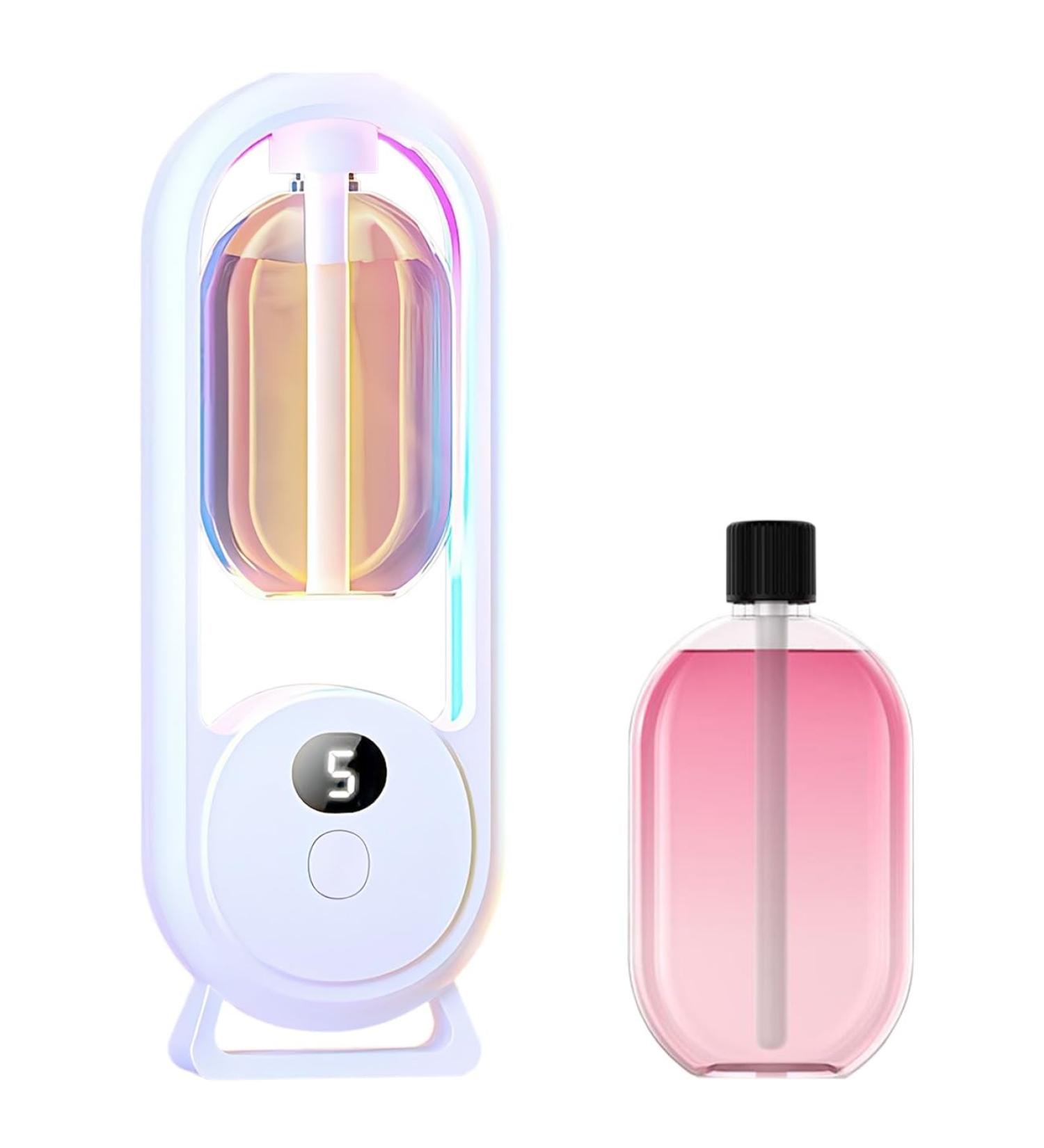 Buy Rechargeable Essential Oil Diffuser - Aromatherapy Diffuser with 5 Modes & Night Light for Home - International Shipping Available - Buy Online on GoSupps.com