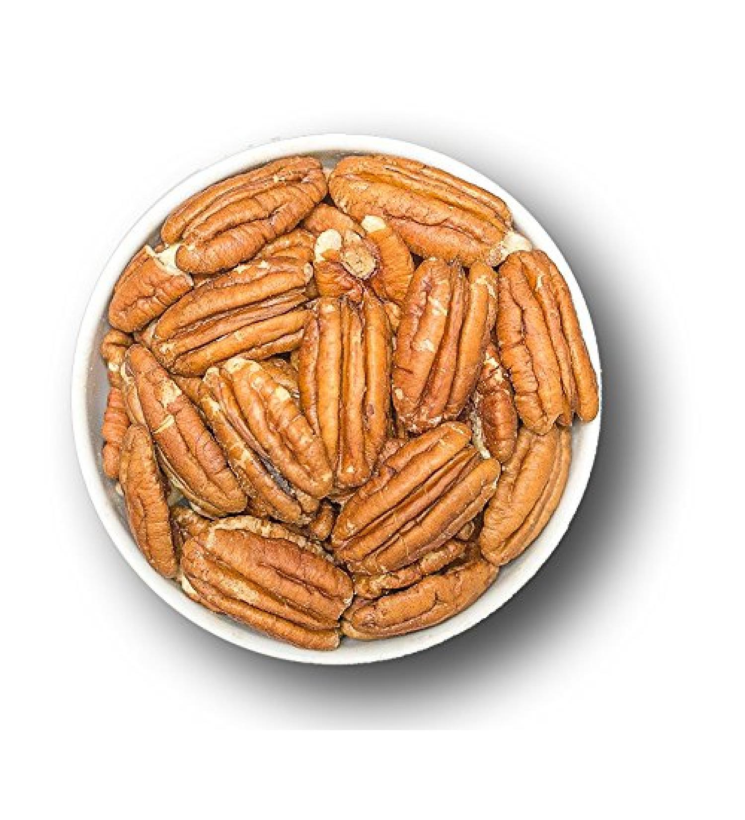 Buy 1001g Raw Pecan Halves - Natural Untreated California Nuts | Non-GMO Additive-Free Pecan Snack - Buy Online on GoSupps.com