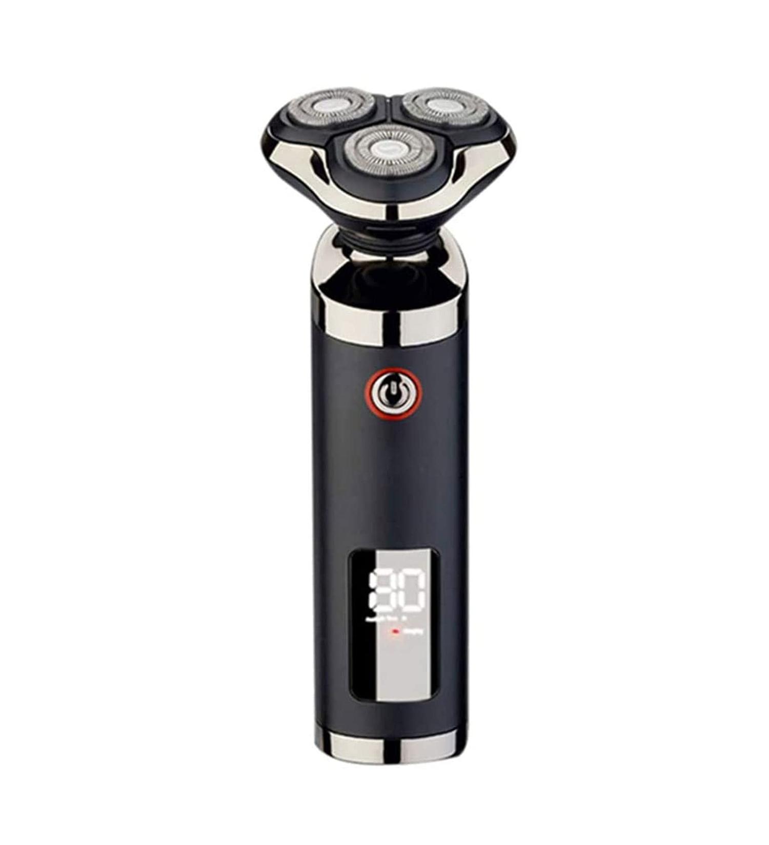Electric Razor for Men - 3 in 1 Wet & Dry Bald Head Shaver | Cordless Rechargeable Grooming Kit with LED Display - Buy Online on GoSupps.com