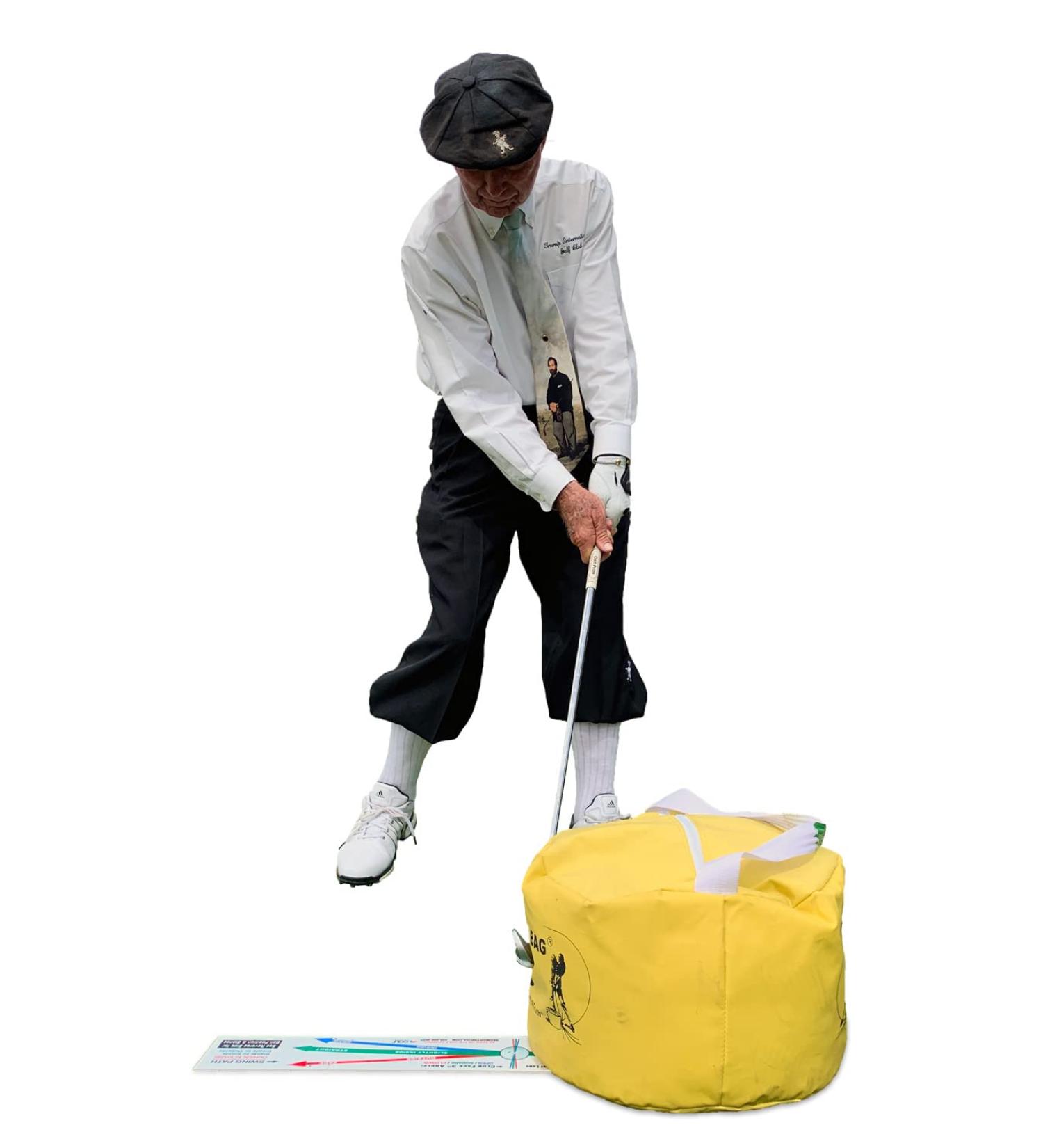 Impact Bag Golf Swing Trainer by Dr. Gary Wirens - Waterproof & Durable Practice Tool for Perfecting Your Golf Swing Impact - Buy Online on GoSupps.com
